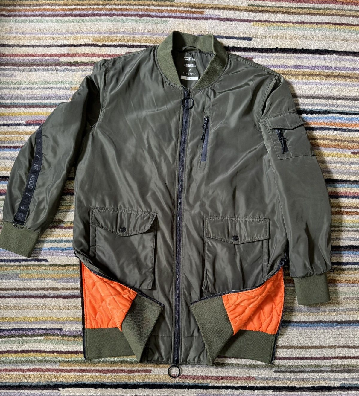 Japanese Brand Creamsoda Japanese streetwear WELL MADE Bomber, XL, NNT Size US XL / EU 56 / 4 - 4 Thumbnail