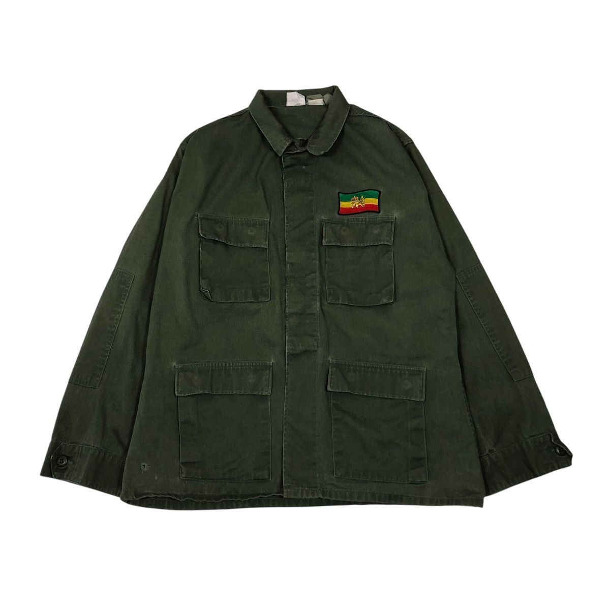 Vintage 🔥VINTAGE CHORE MILITARY JACKET USN PROPPER OG-07 DESIGN Size US M / EU 48-50 / 2 - 1 Thumbnail