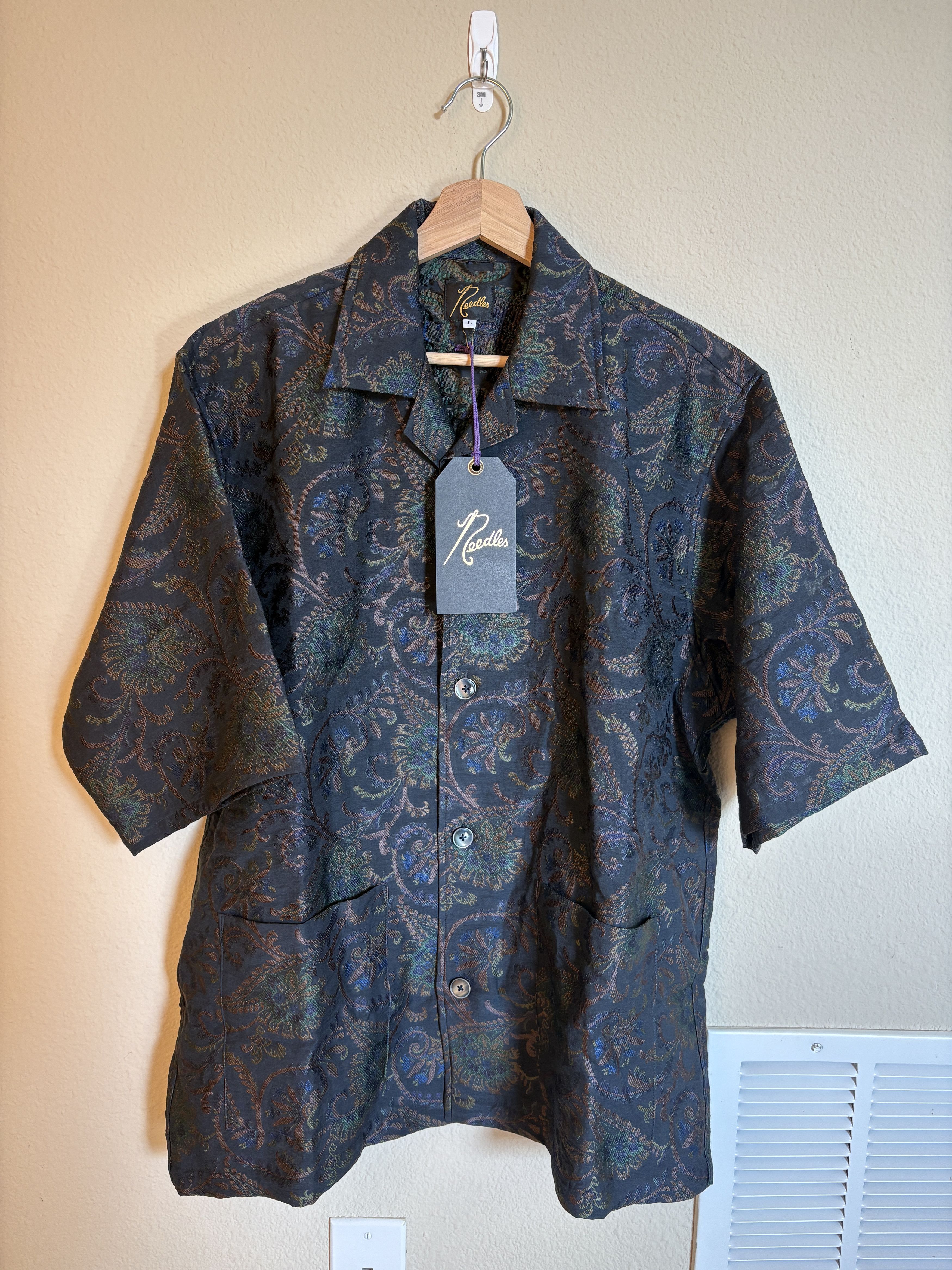 Cabana Shirt Paisley Jaquard