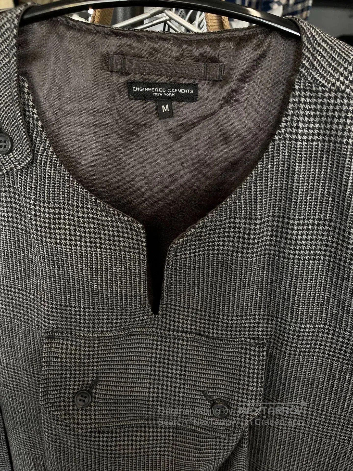 Engineered Garments Engineered Garments Houndstooth Wool Vest. Size US M / EU 48-50 / 2 - 2 Thumbnail