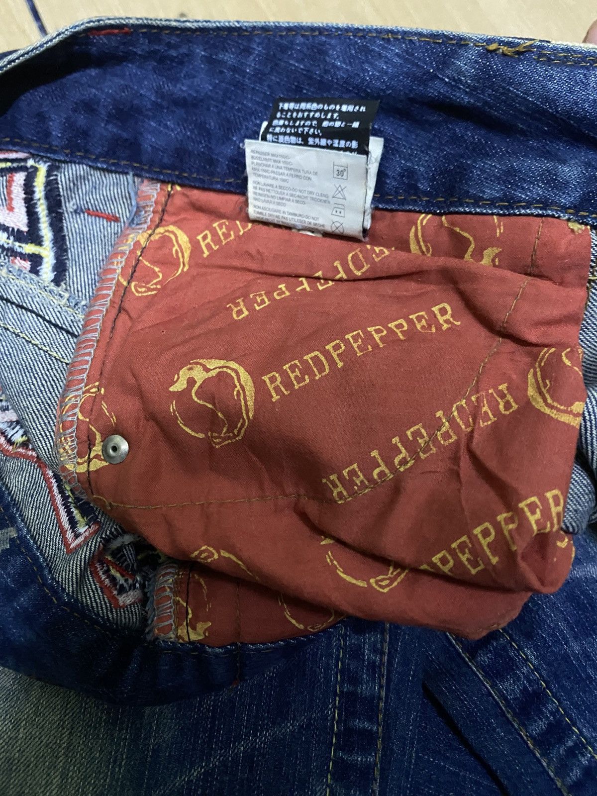 Tornado Mart Red Pepper Jeans Diesel premium Gold Label Size 27" / US 4 / IT 40 - 15 Thumbnail