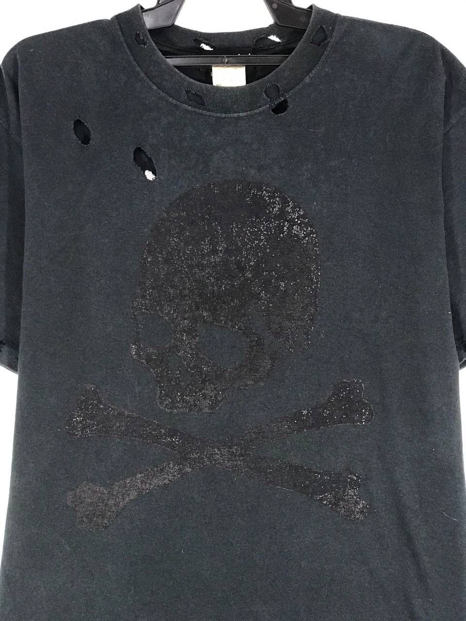 Japanese Brand Skull skeleton distress punk design by Yumi Anzai Size US L / EU 52-54 / 3 - 4 Thumbnail