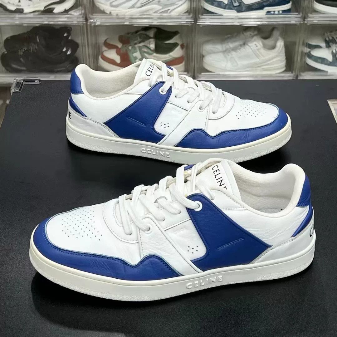Celine Celine Blue Shoes Low Top High Top Size US 10 / EU 43 - 1 Thumbnail