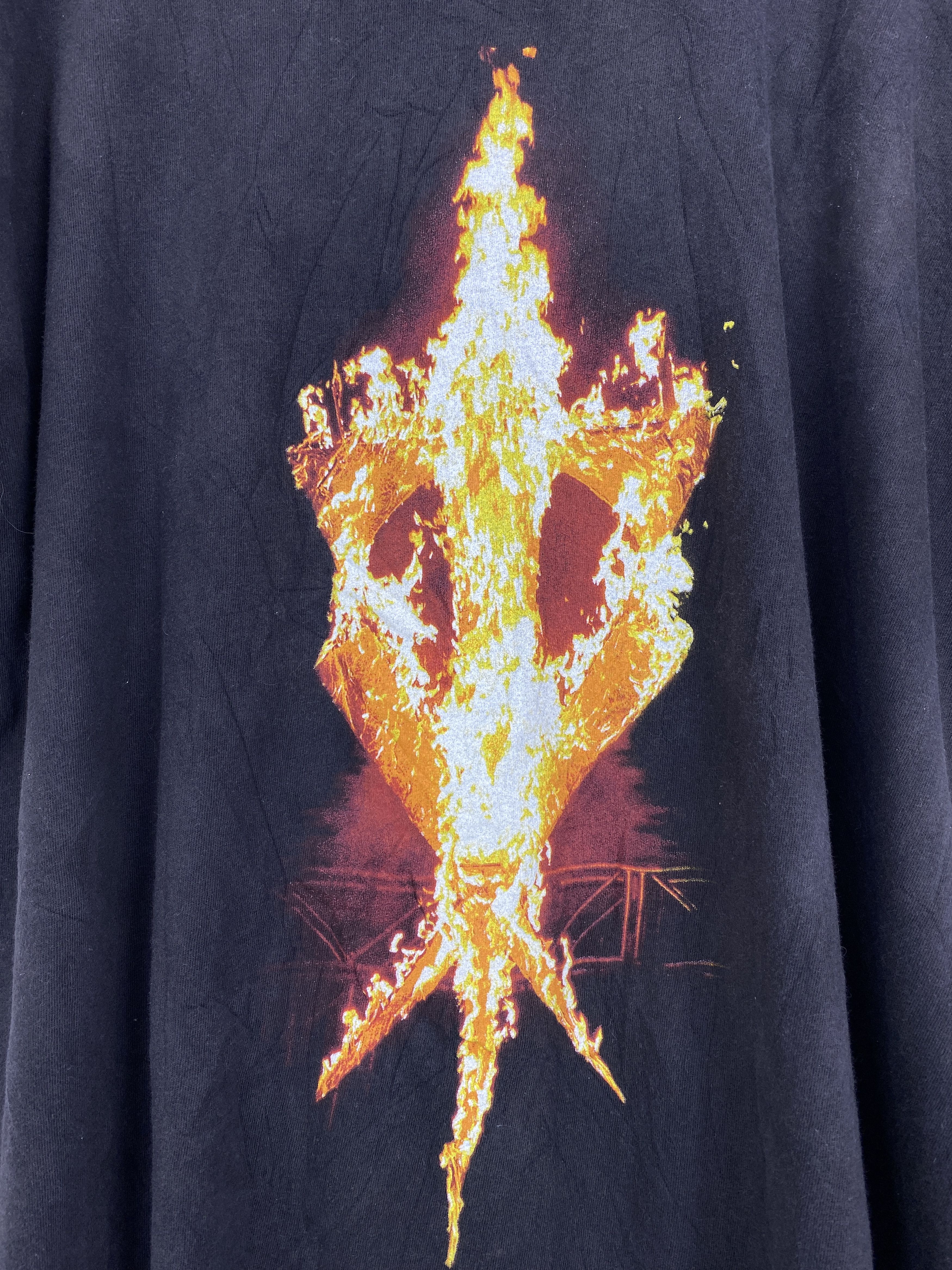 Vintage × WWE × WWF Vintage 90s WWF The Undertaker Burn Offerings Tee TA0563 Size US XL / EU 56 / 4 - 9 Thumbnail