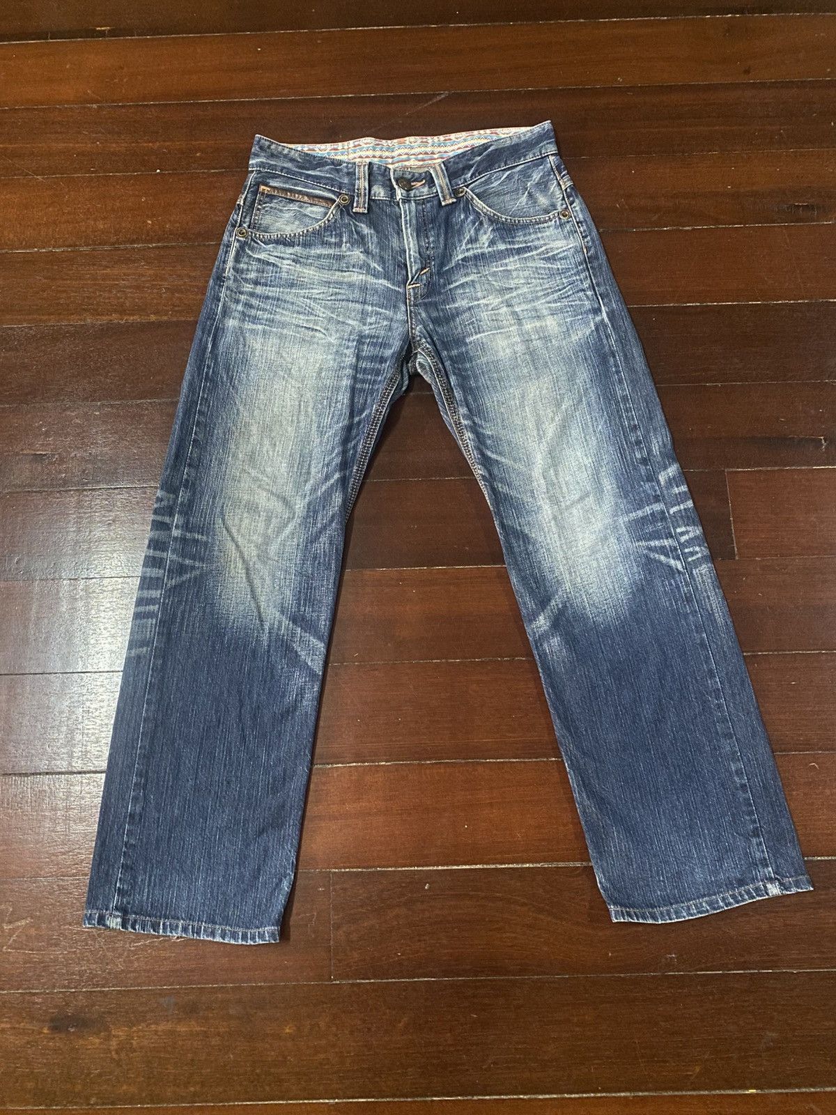Edwin 💥BAGGY💥EDWIN EXCLUSIVE VINTAGE XV JEANS VERY RARE flare mud Size US 36 / EU 52 - 1 Thumbnail