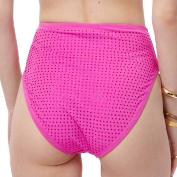 CAMI NYC NWT Cami NYC Merari and Merelis High Waist Crystal Bikini Se Size ONE SIZE - 5 Thumbnail