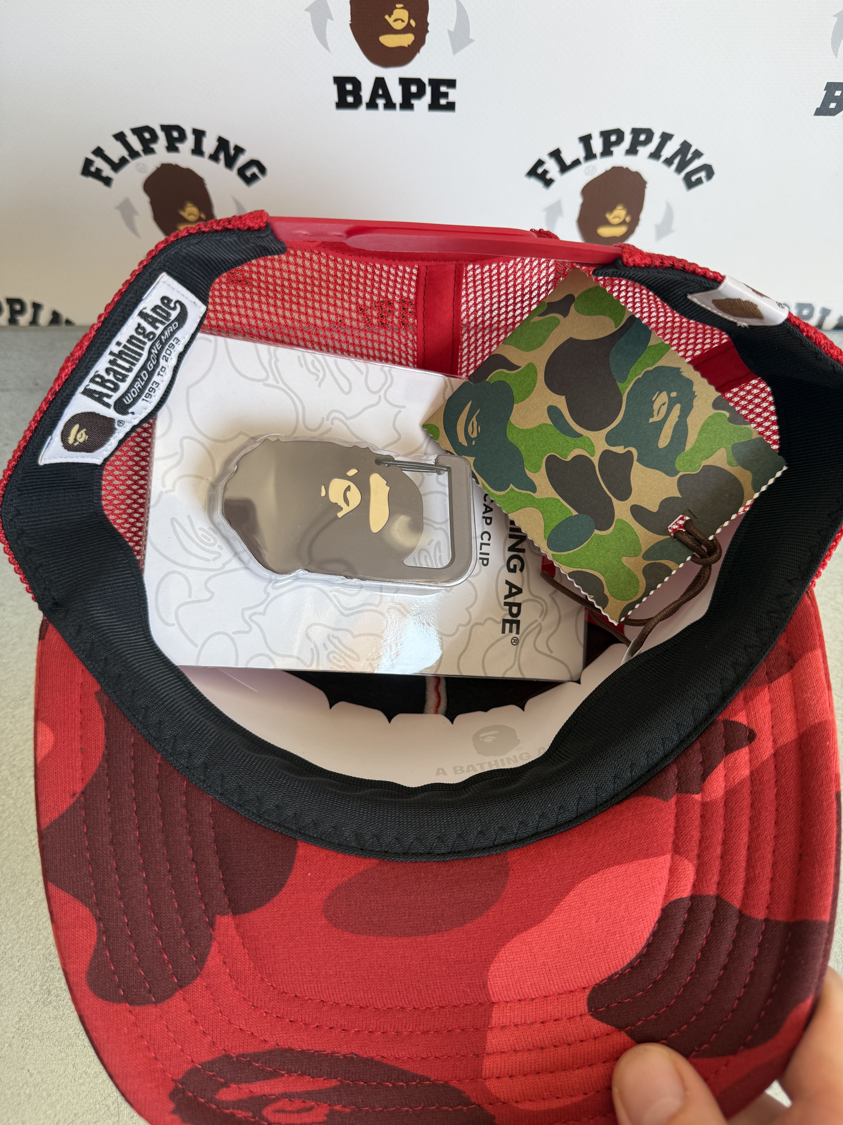 Bape BAPE COLOR CAMO NYC LOGO MESH CAP Size ONE SIZE - 8 Thumbnail