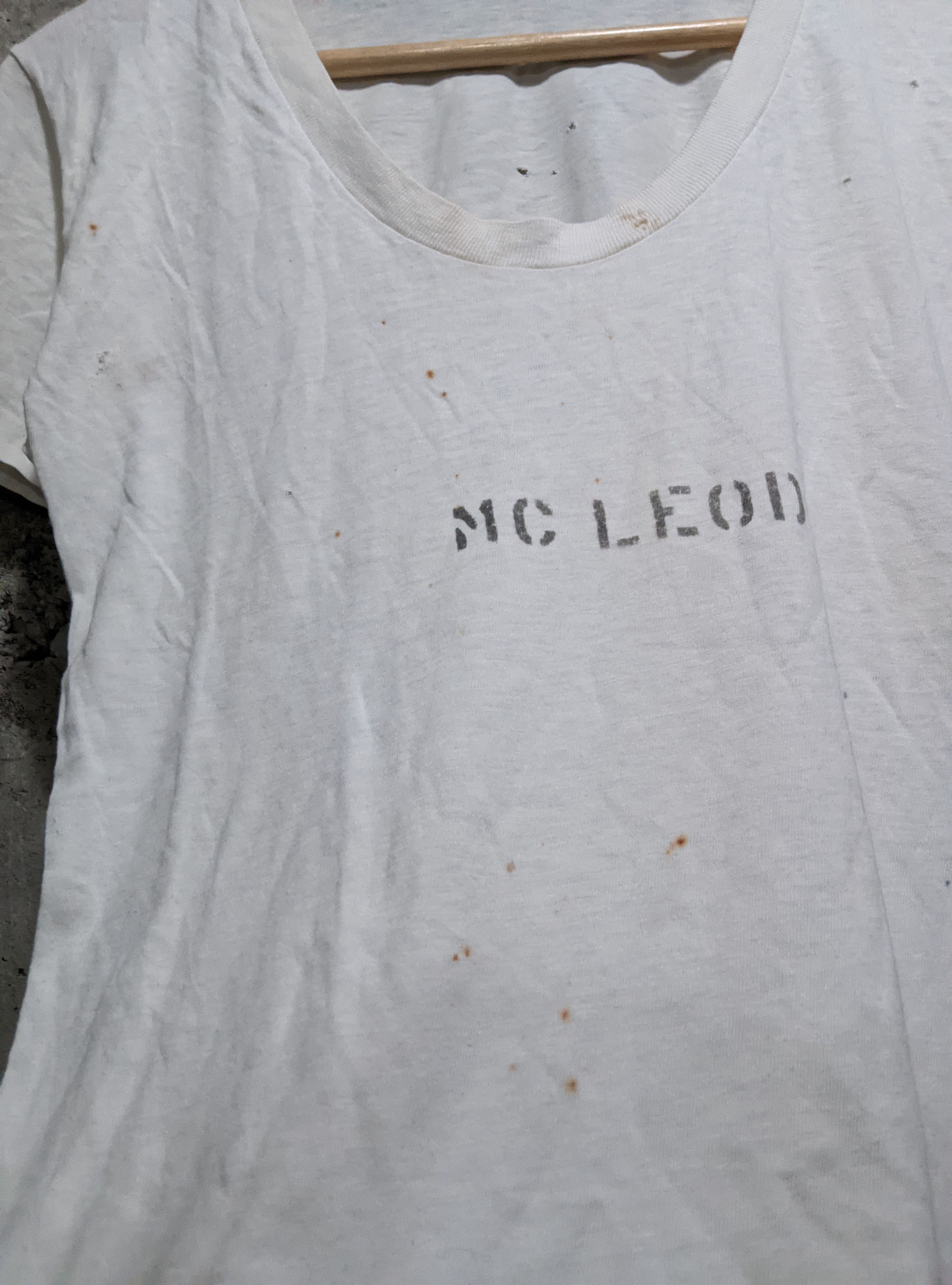 Vintage Vintage 40s 50s WWII marine undertshirt stencil Size US M / EU 48-50 / 2 - 6 Thumbnail