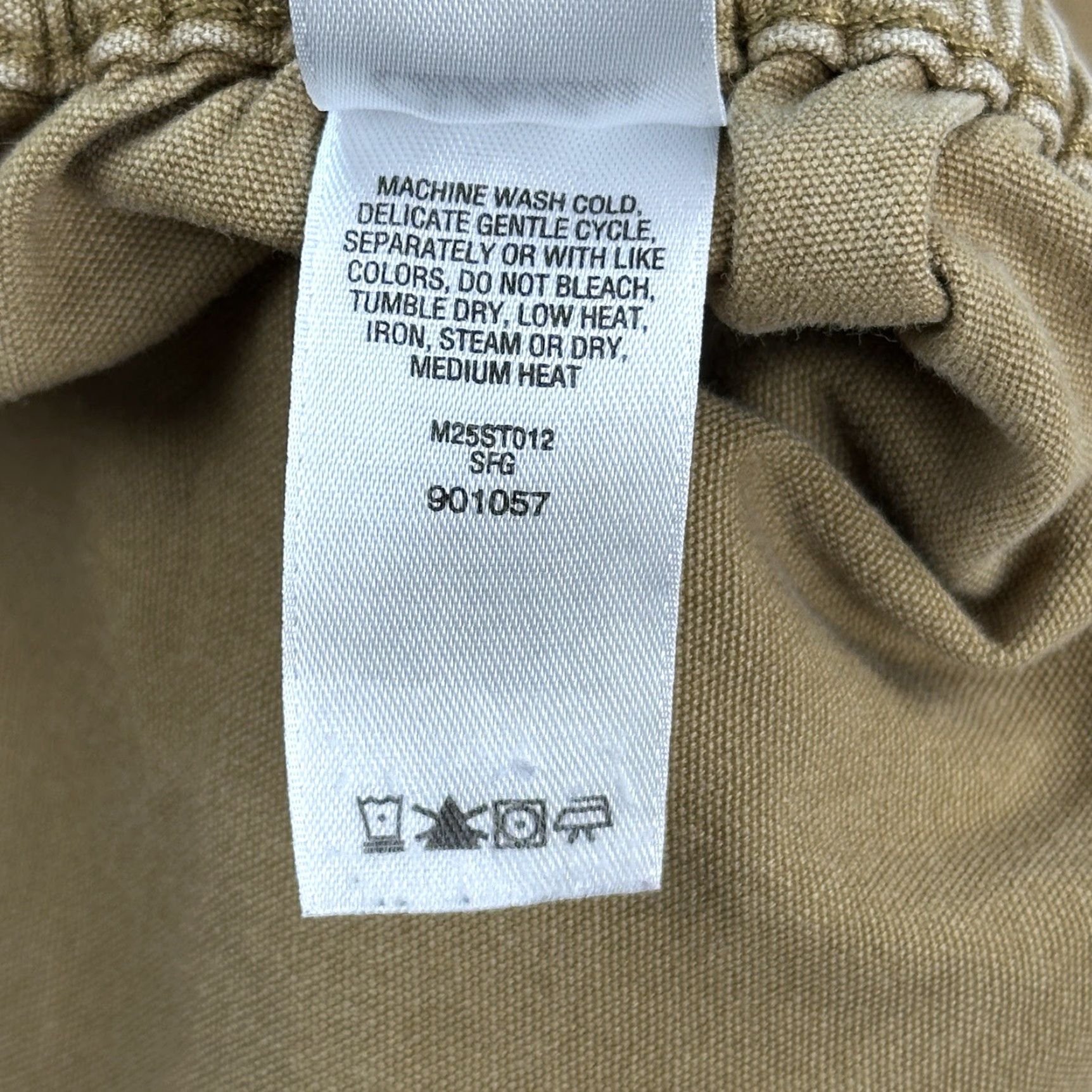 Vintage Cabelas Shorts Mens 42 Tan Canvas 5" Trail Hiker Cargo Elastic Waist Lot of 2 Mens Pants Canvas Cargo Pocket Brown 42 in Regular Cotton Size US 42 / EU 58 - 7 Thumbnail