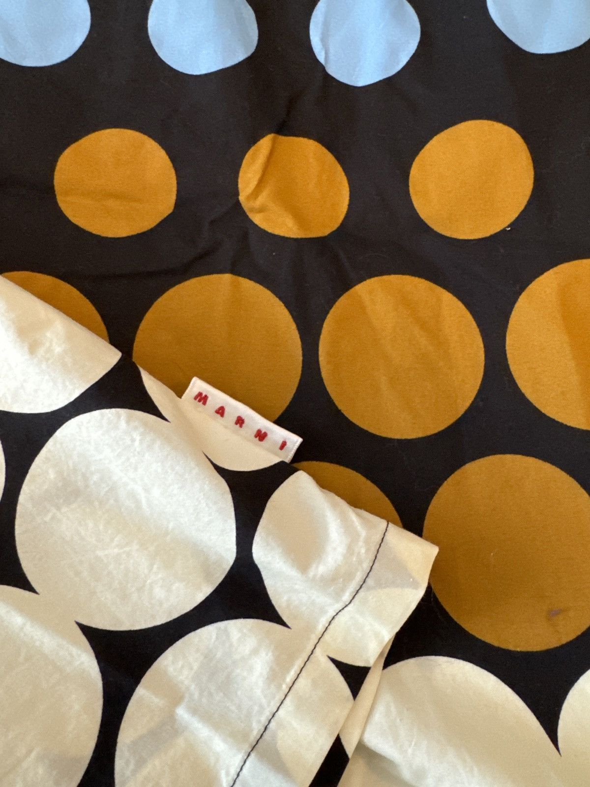 Marni Marni Men’s Dot Printed Short Sleeve Shirt Size US S / EU 44-46 / 1 - 5 Thumbnail