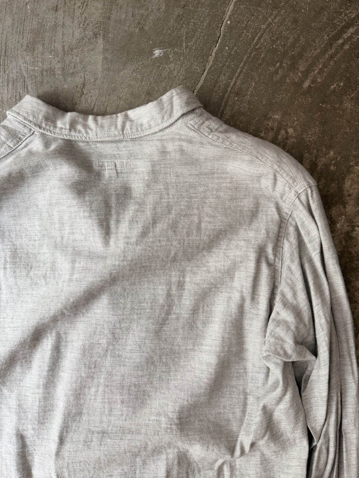 Engineered Garments Engineered Garments Grey Shirt Jacket Needles Auralee Beams Size US M / EU 48-50 / 2 - 9 Thumbnail