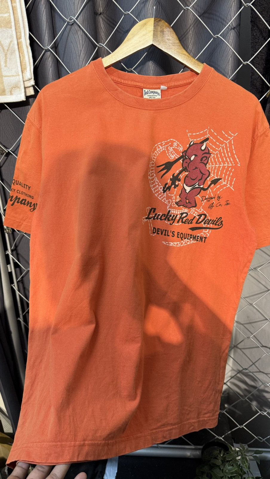 Tedman VINTAGE TEDCOMPANY TEDMAN DEVIL BACKHIT TSHIRT Size US M / EU 48-50 / 2 - 2 Thumbnail