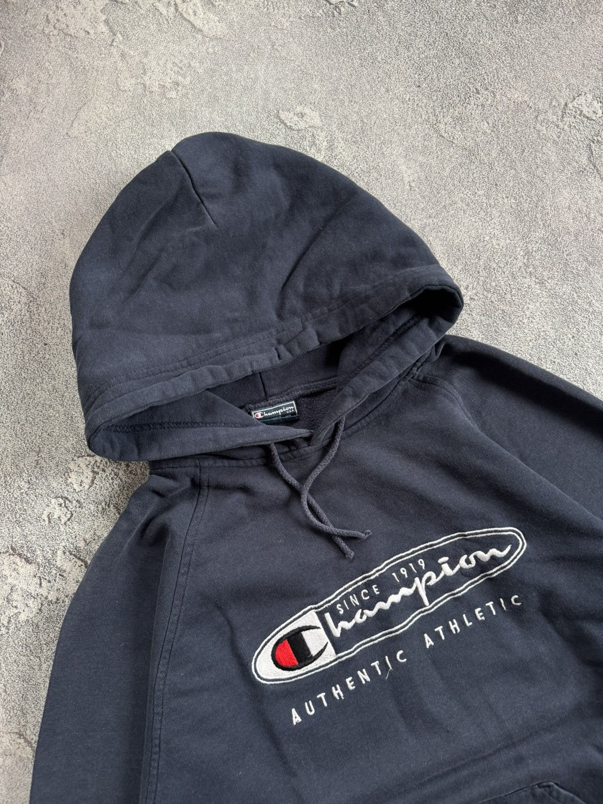 Champion × Vintage Champion S big logo vintage hoodie long sleeve sweatshirt Size US S / EU 44-46 / 1 - 4 Thumbnail
