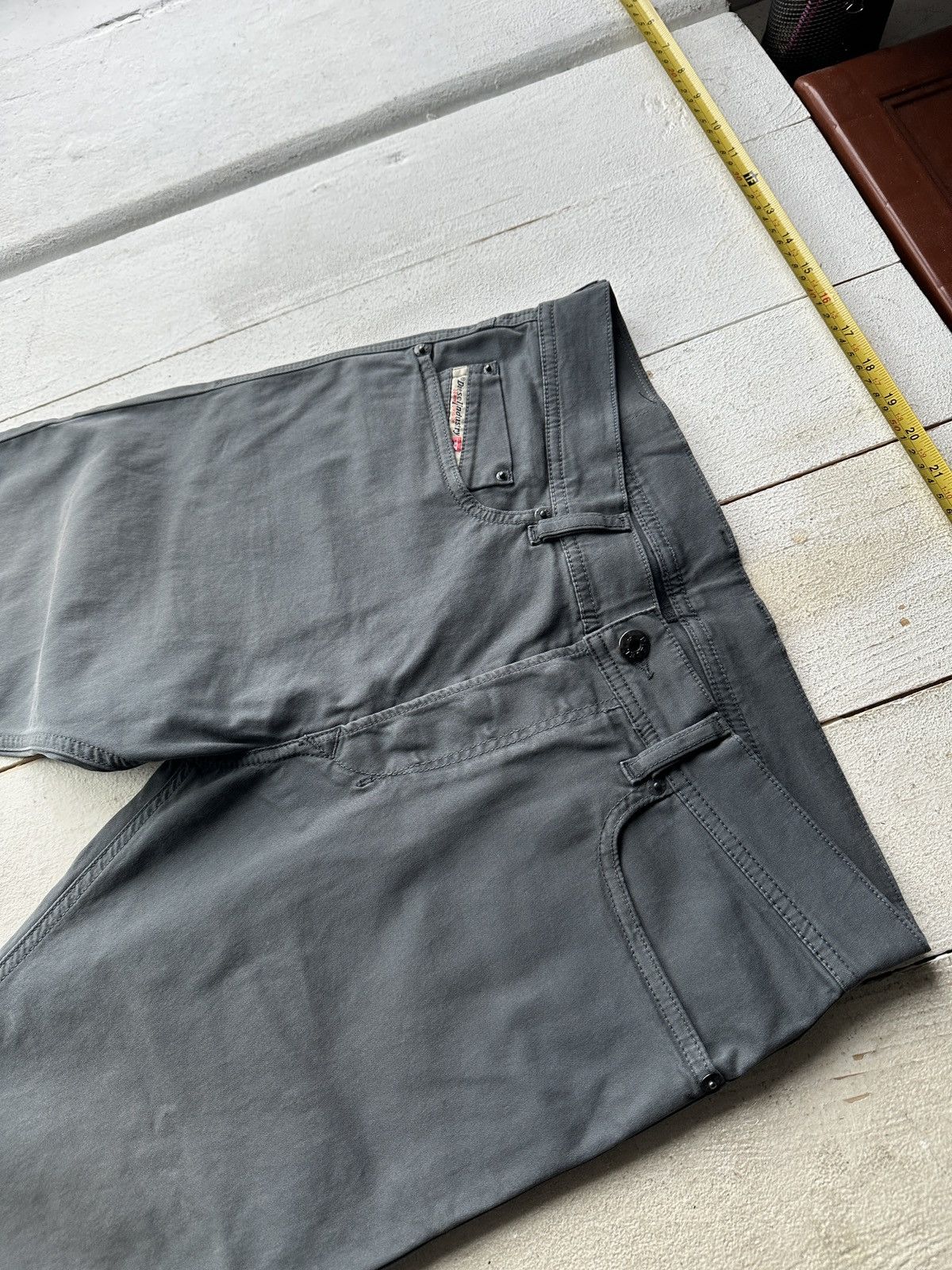 Diesel 🚨 RARE DIESEL MEN DENIM JEANS AVANT GARDE IFSIXWASNINE Y2K Size US 31 - 2 Thumbnail