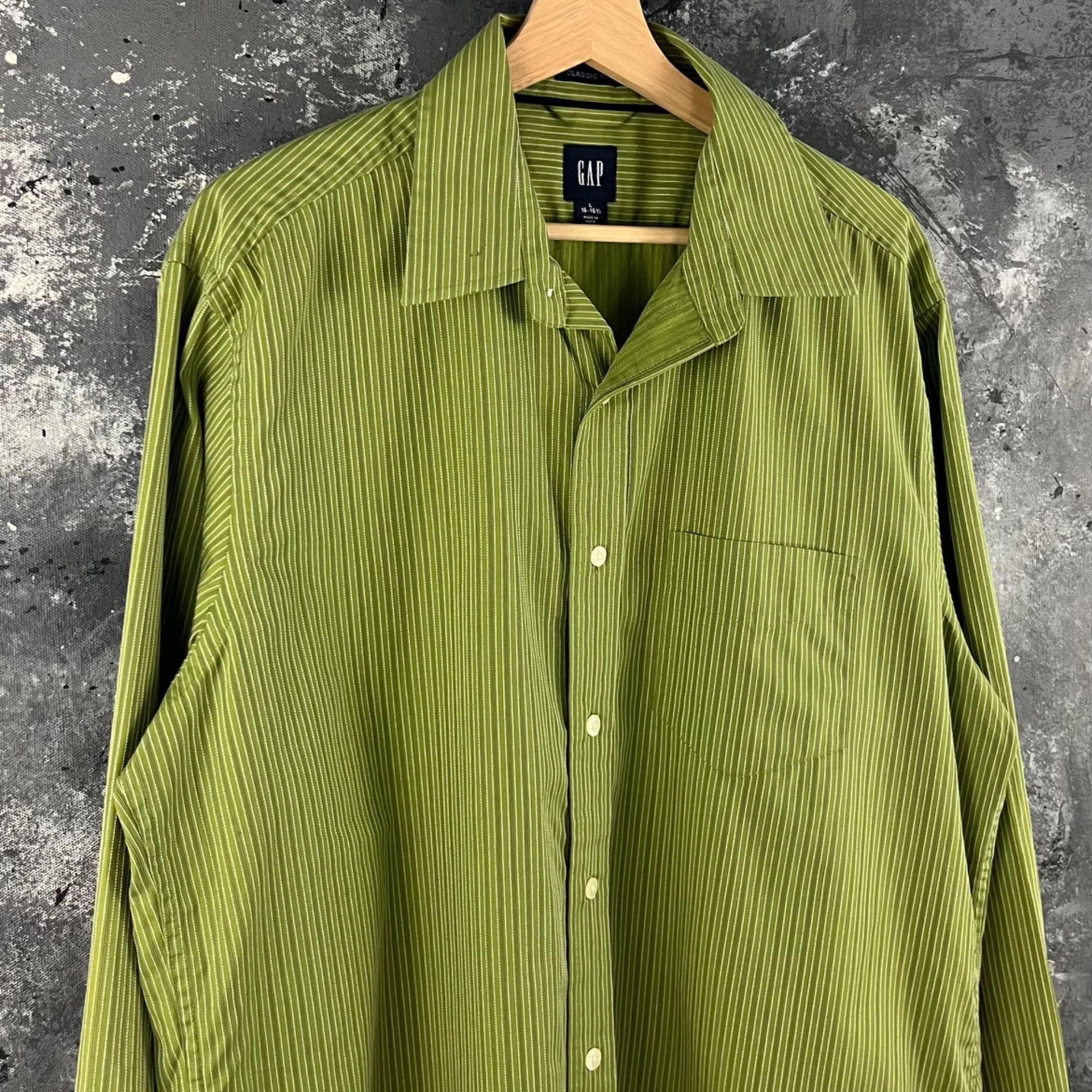 Gap × Vintage Vintage Y2K Gap button shirt Size US L / EU 52-54 / 3 - 2 Thumbnail