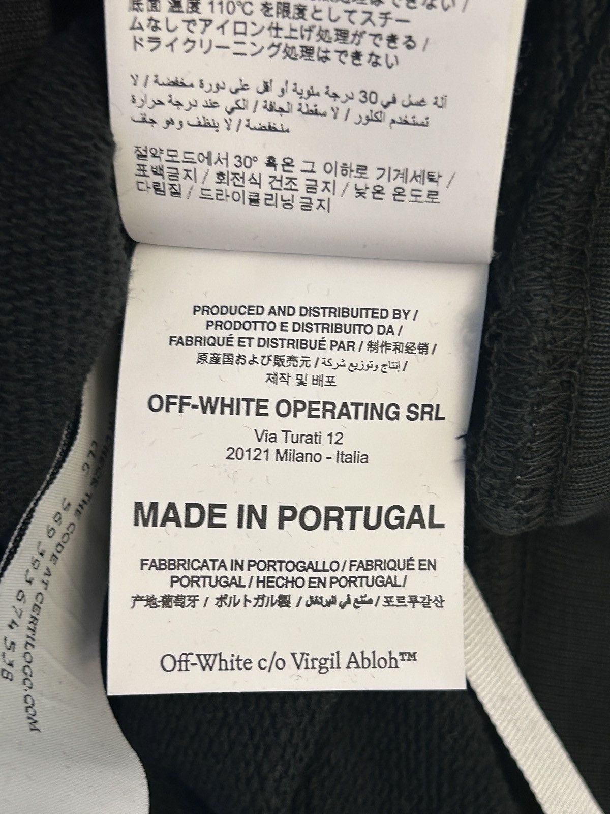 Off-White Virgil Abloh Off-White ICA Vintage Arrow Slim Sweatshirt Xl Size US XL / EU 56 / 4 - 5 Thumbnail
