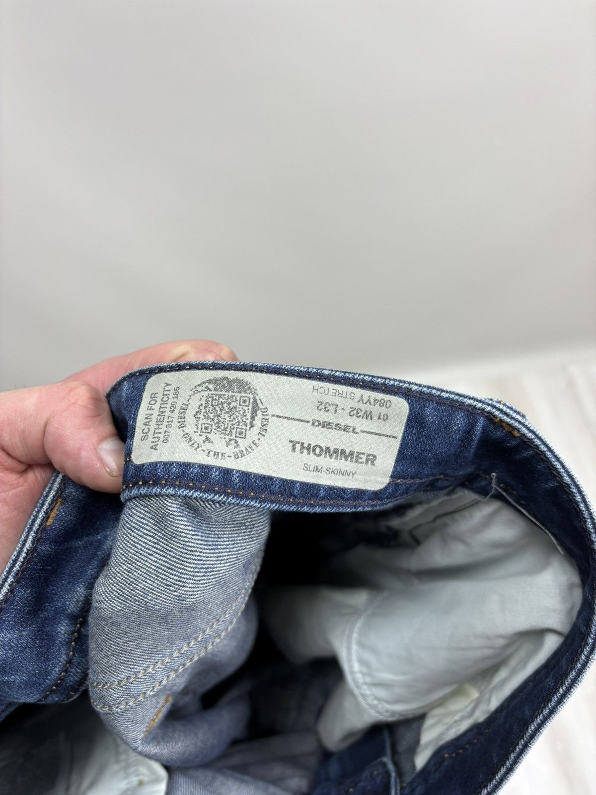 Diesel Mens jeans Diesel Size 32 Color Blue Size US 32 / EU 48 - 11 Thumbnail