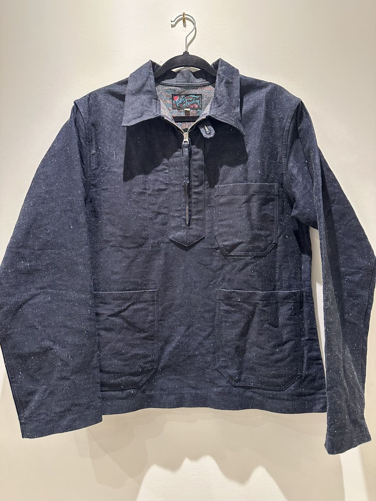 Mister Freedom Longshoreman Shirt - Snow Denim Size US M / EU 48-50 / 2 - 1 Thumbnail