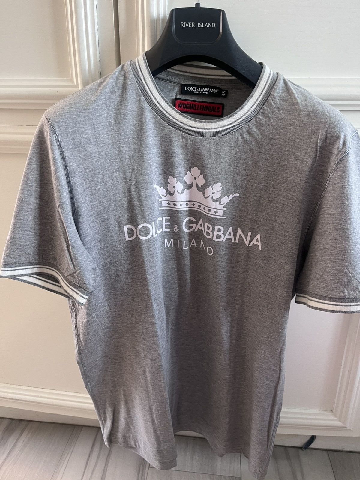 T Shirt Dolce Gabbana King | Grailed