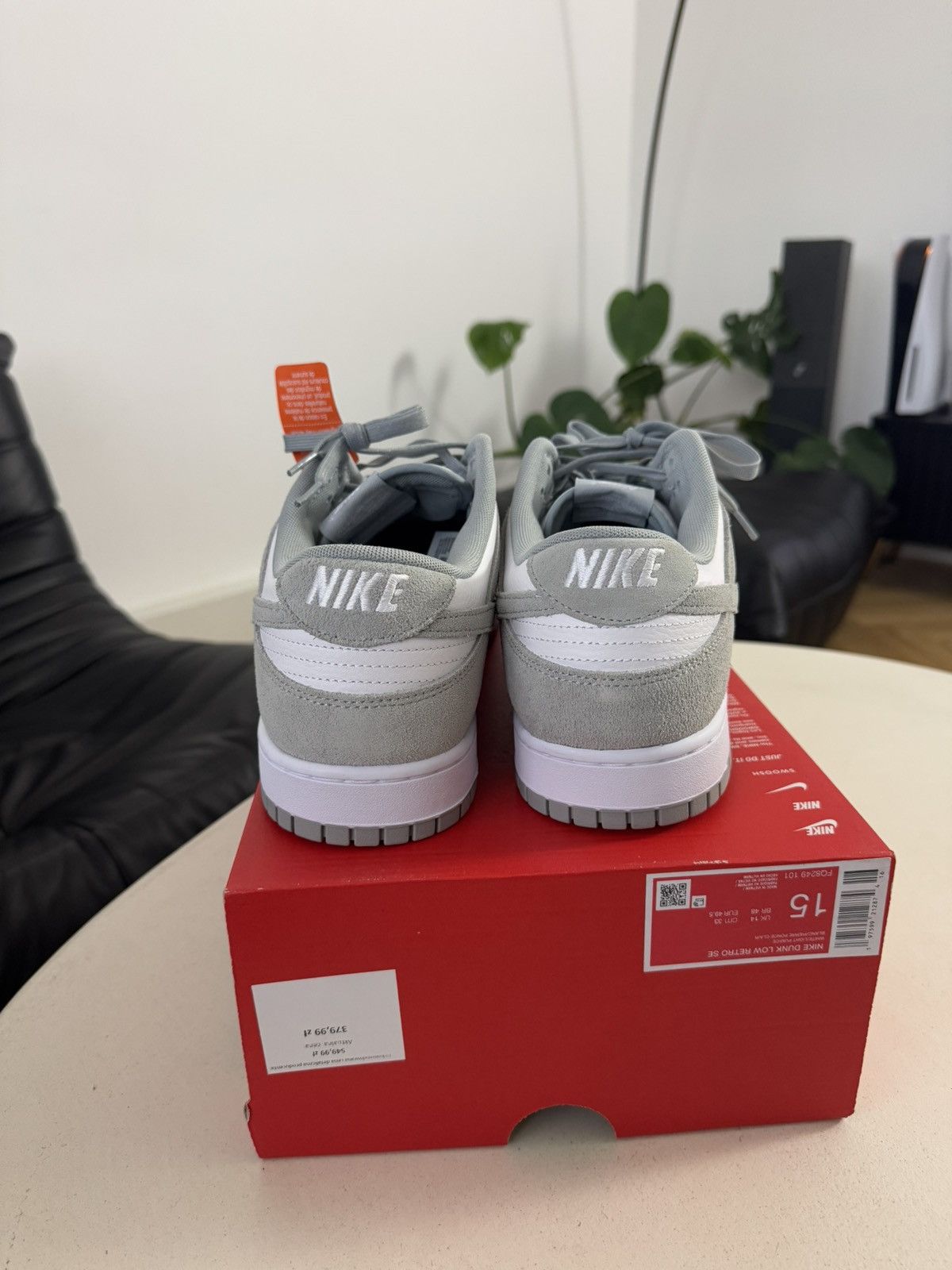Nike RARE BIG SIZE 15US Nike Dunk Low Retro SE Sneakers Hype Grey Size US 15 / EU 48 - 7 Thumbnail