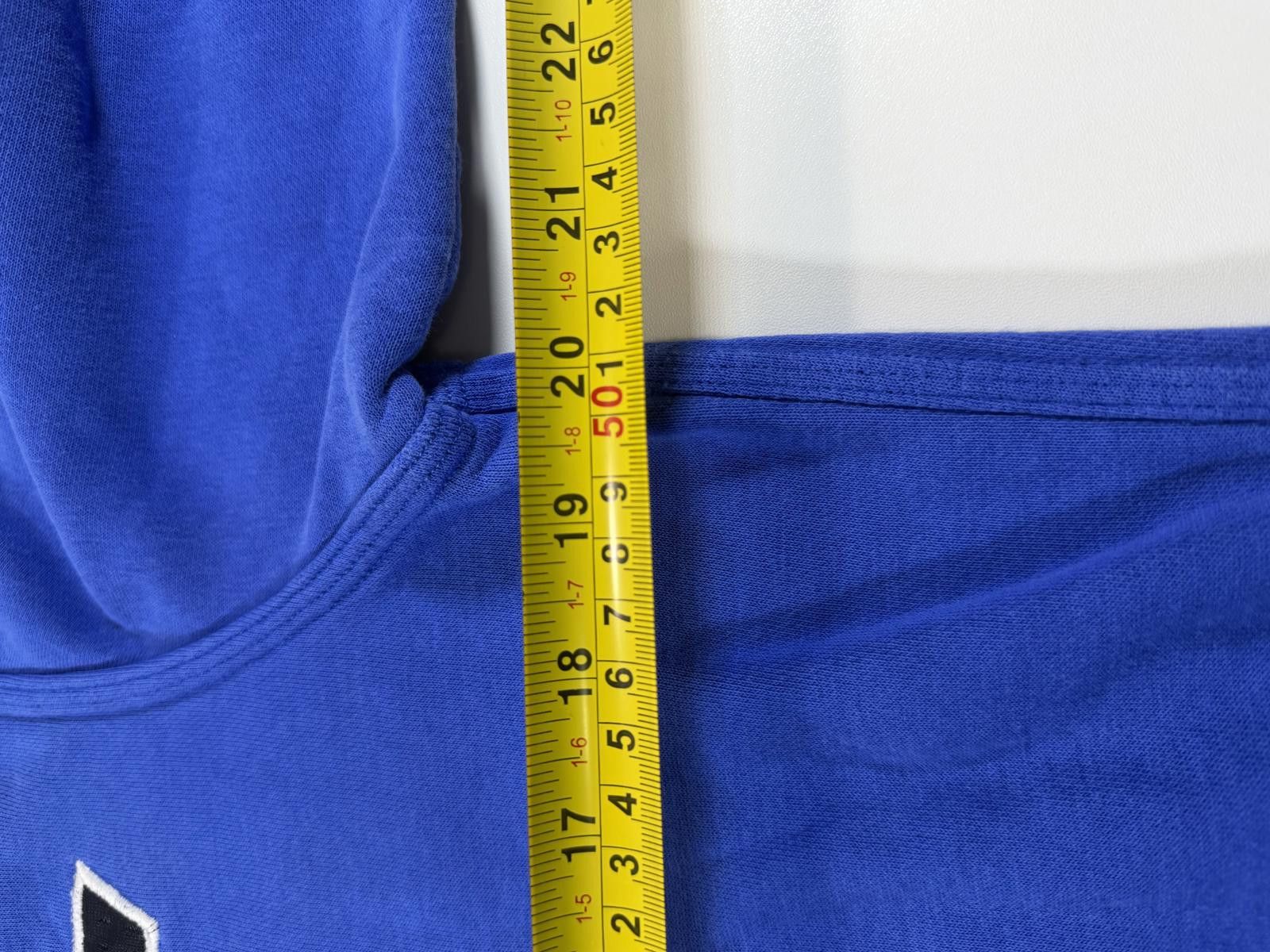 Nike Nike Blue Pullover Hoodie with Black Logo Size US S / EU 44-46 / 1 - 8 Thumbnail