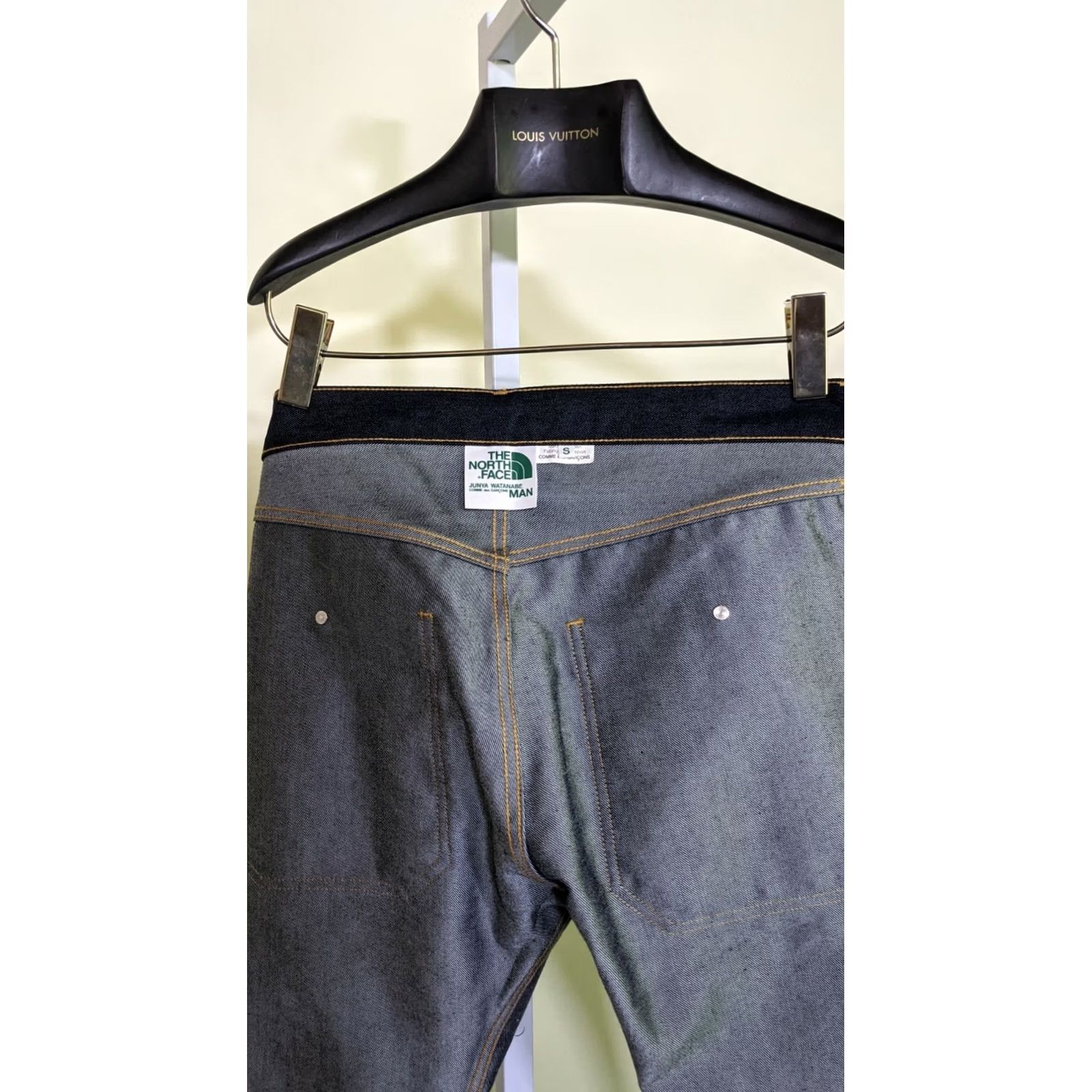 Comme des Garcons The North Face x Junya Watanabe Jeans SS18 Dark Blue Denim Size US 29 - 5 Thumbnail