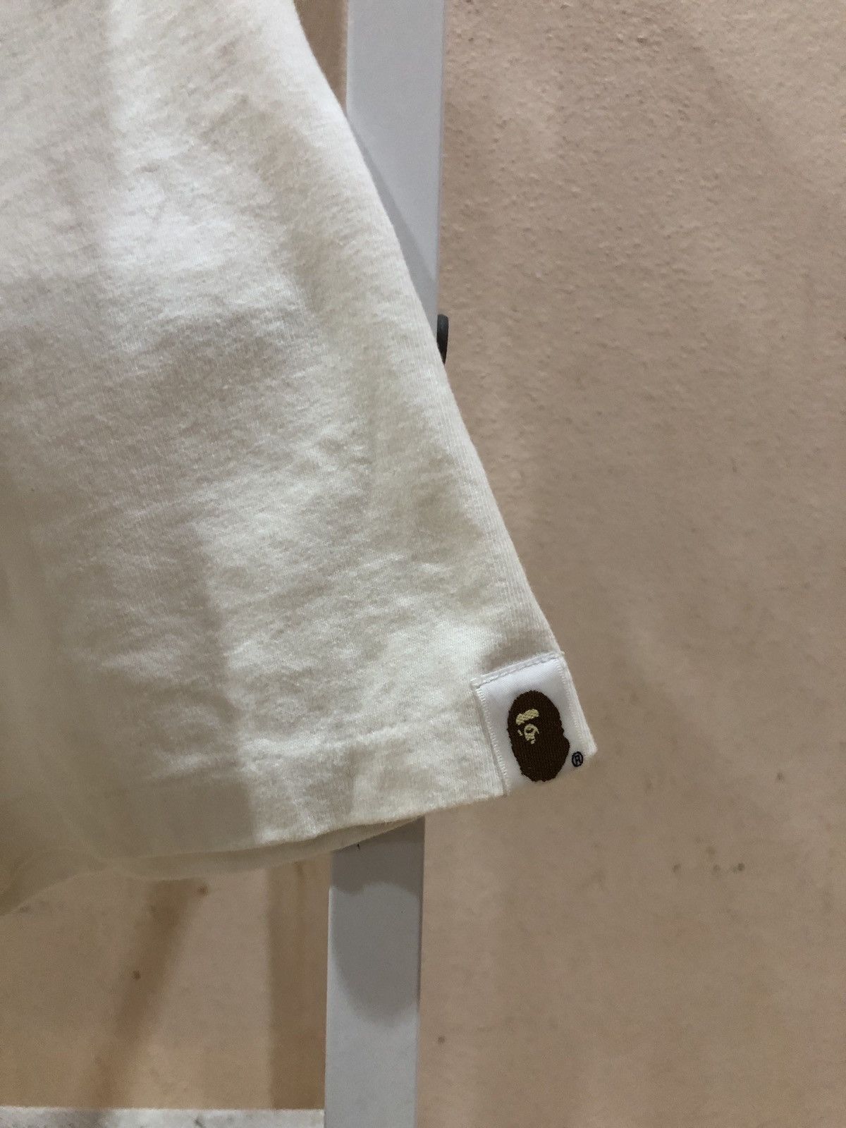 Bape Vintage A Bathing Ape "Bape In Lukewarm Water" fishing tee Size US L / EU 52-54 / 3 - 6 Thumbnail