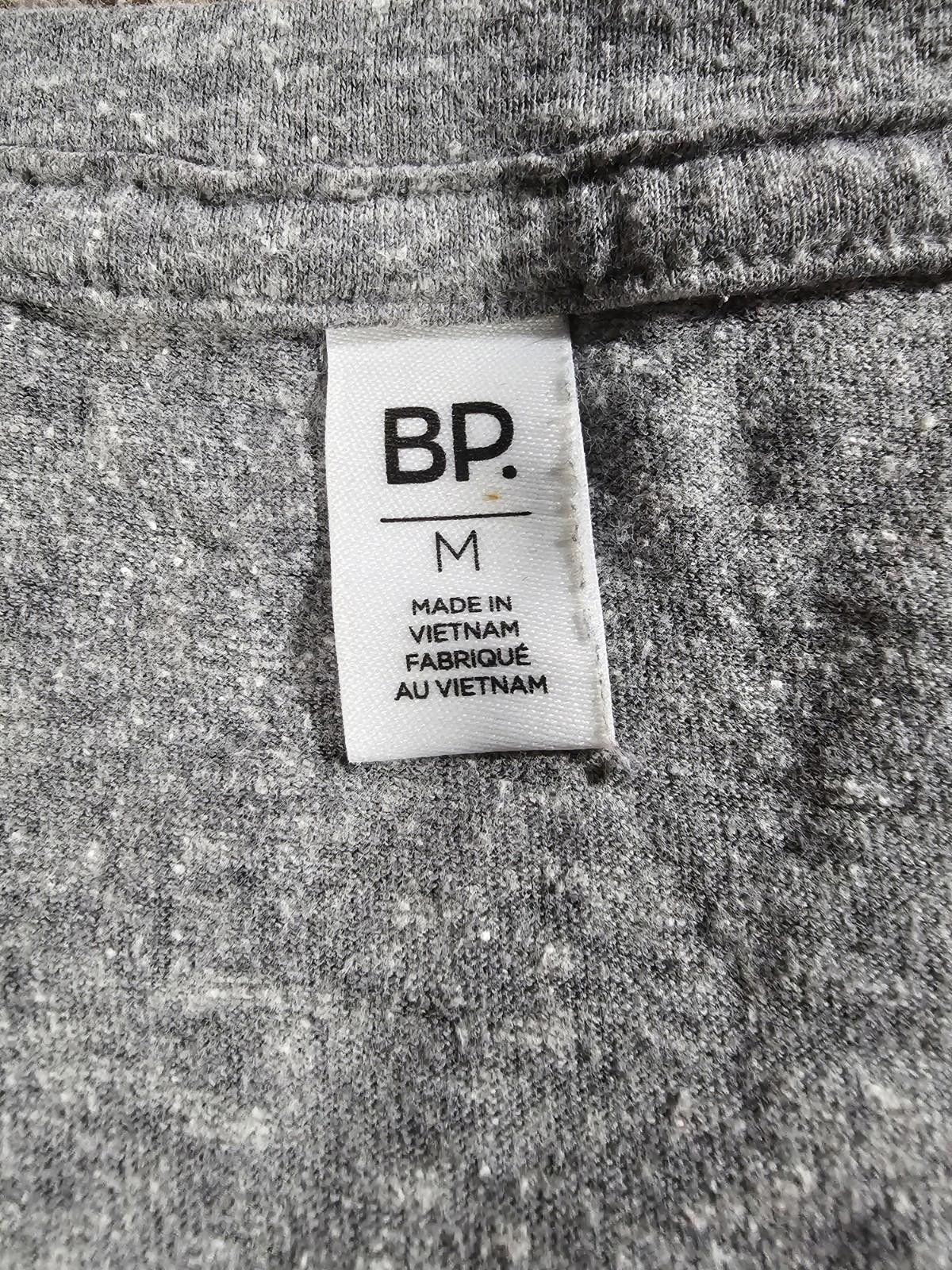 BP. BP Gray Vneck Tshirt Medium Size M / US 6-8 / IT 42-44 - 2 Thumbnail