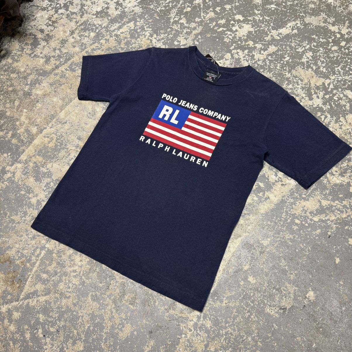Polo Ralph Lauren Vintage Polo Ralph Lauren American Flag Shirt Size US S / EU 44-46 / 1 - 2 Thumbnail