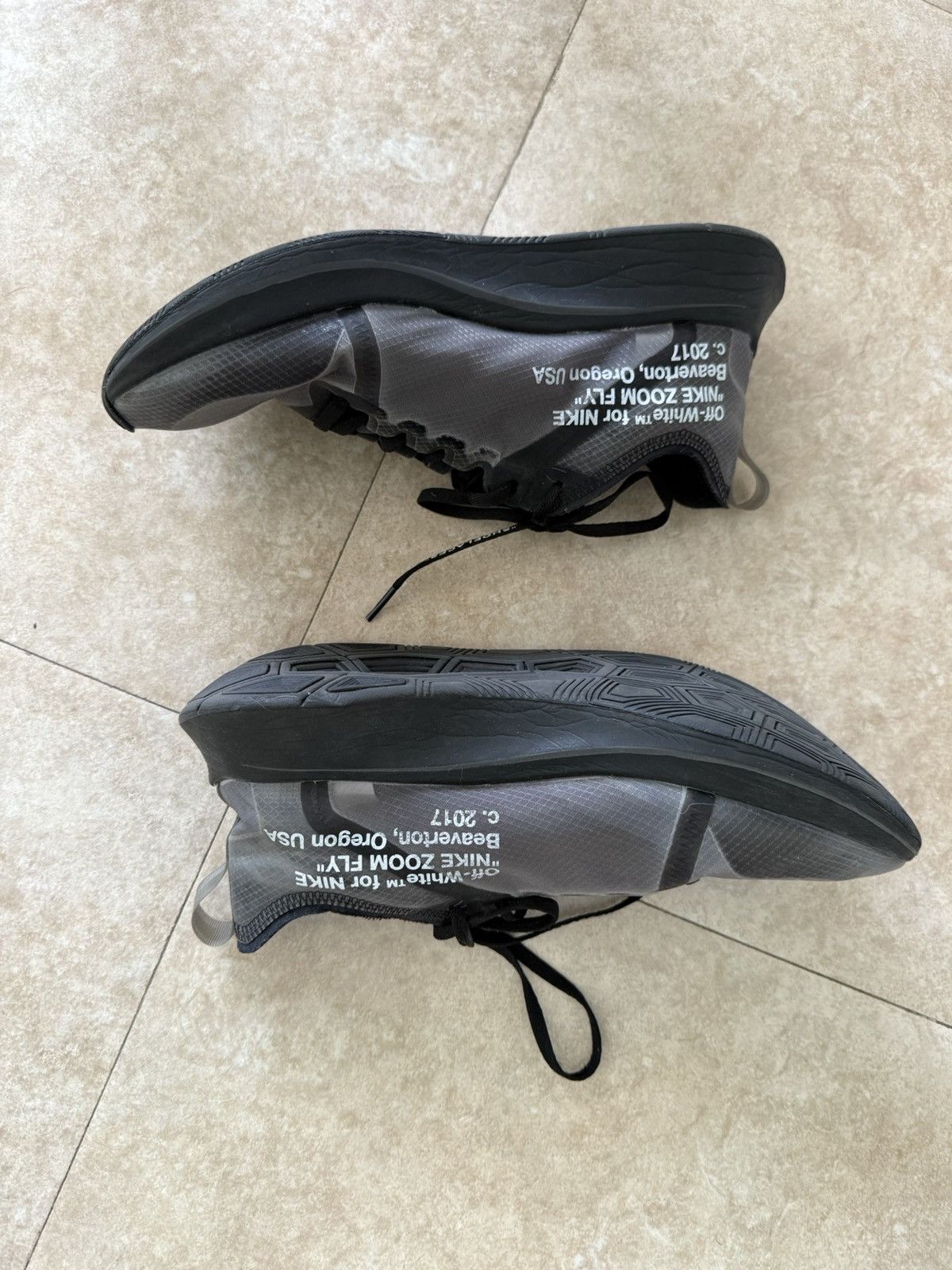 Nike × Off-White Nike Off-White Zoom Fly Size US 10 / EU 43 - 3 Thumbnail