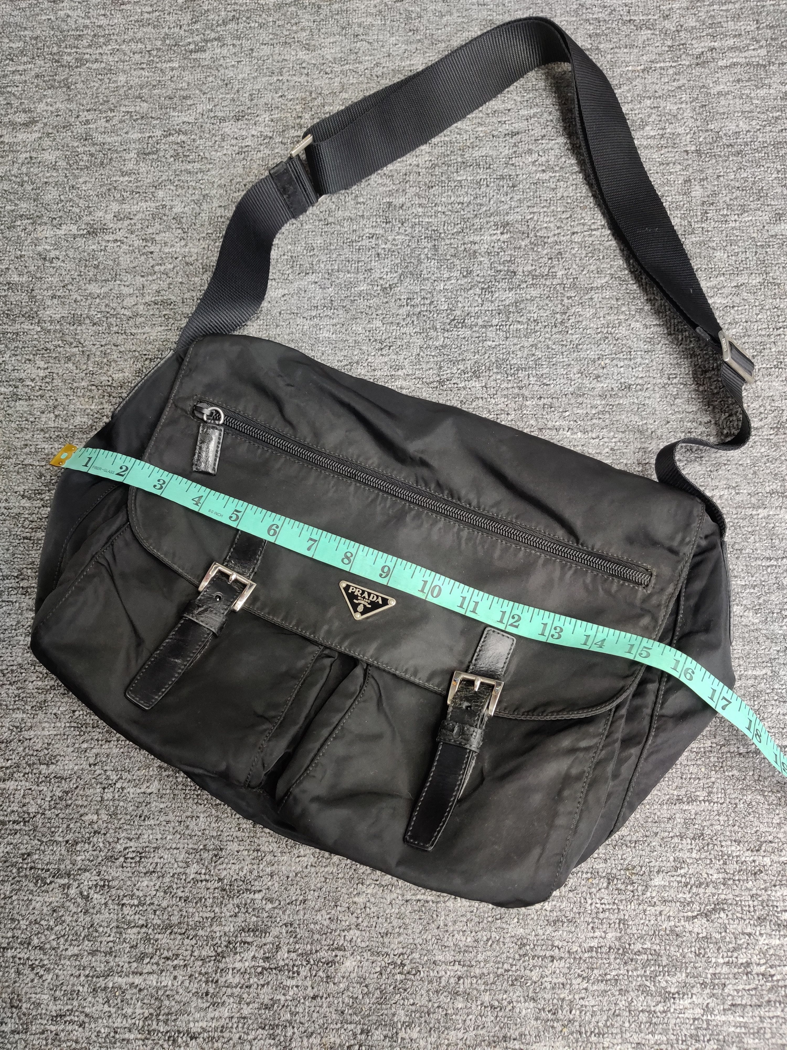 Prada Prada Milano Cross Body Nylon Bag Size ONE SIZE - 16 Thumbnail