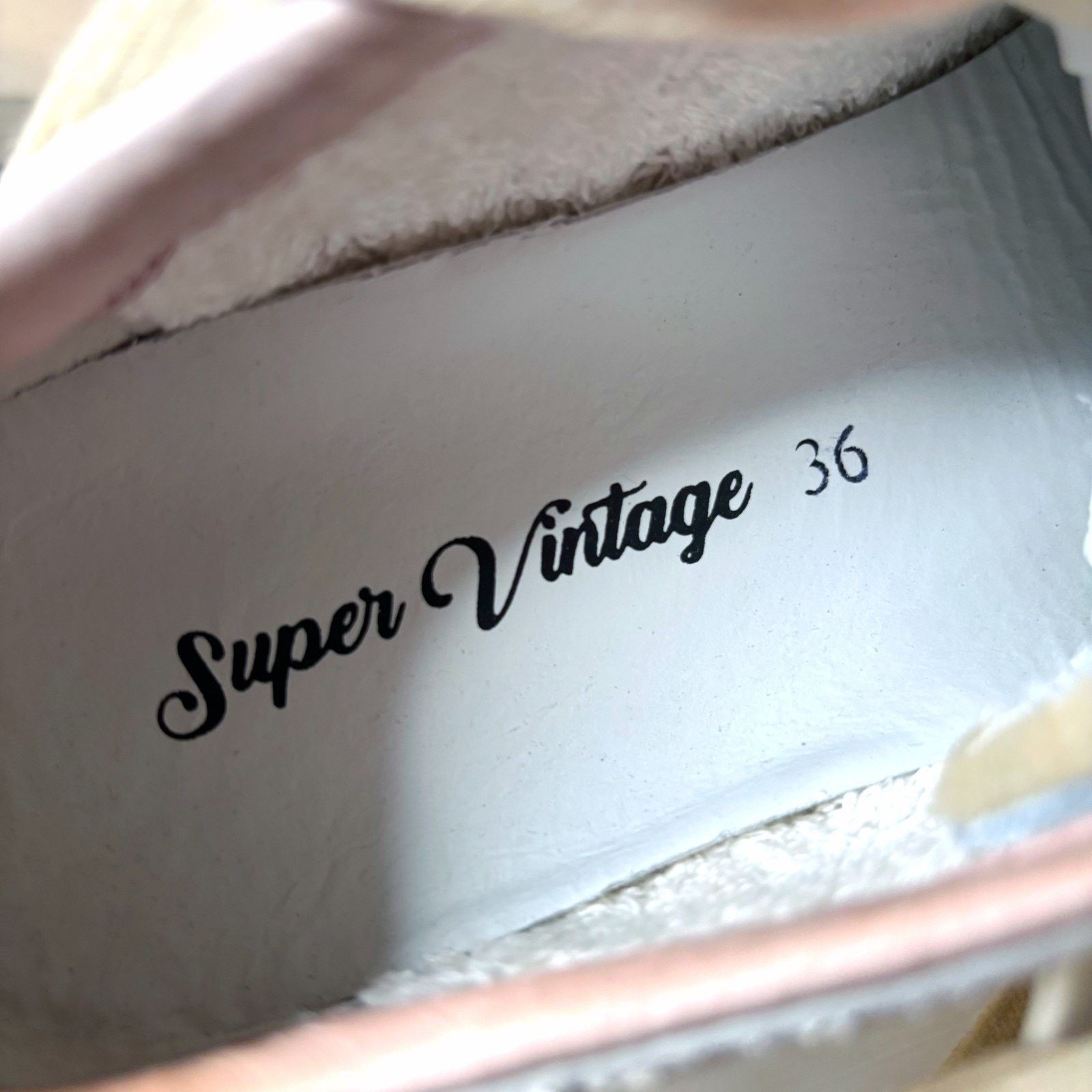 AUTRY Autry Super Vintage Pink White Beige Sneakers Women’s Sz 36 Size US 6 / IT 36 - 12 Thumbnail