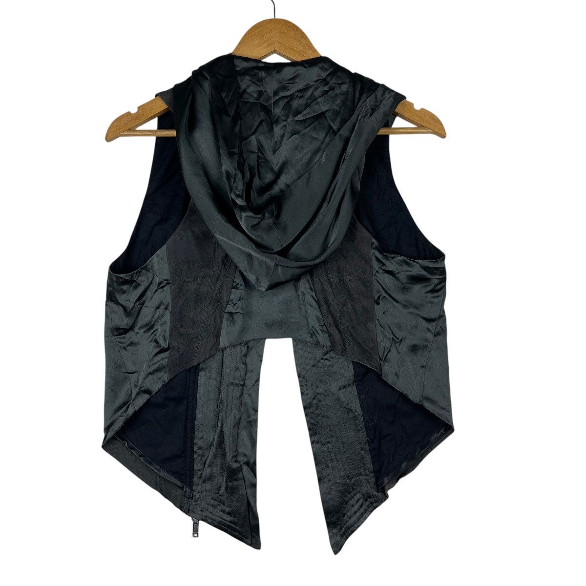 Haider Ackermann Haider Ackermann Asymetrical Hoodie Zipper Vest Size US S / EU 44-46 / 1 - 4 Thumbnail