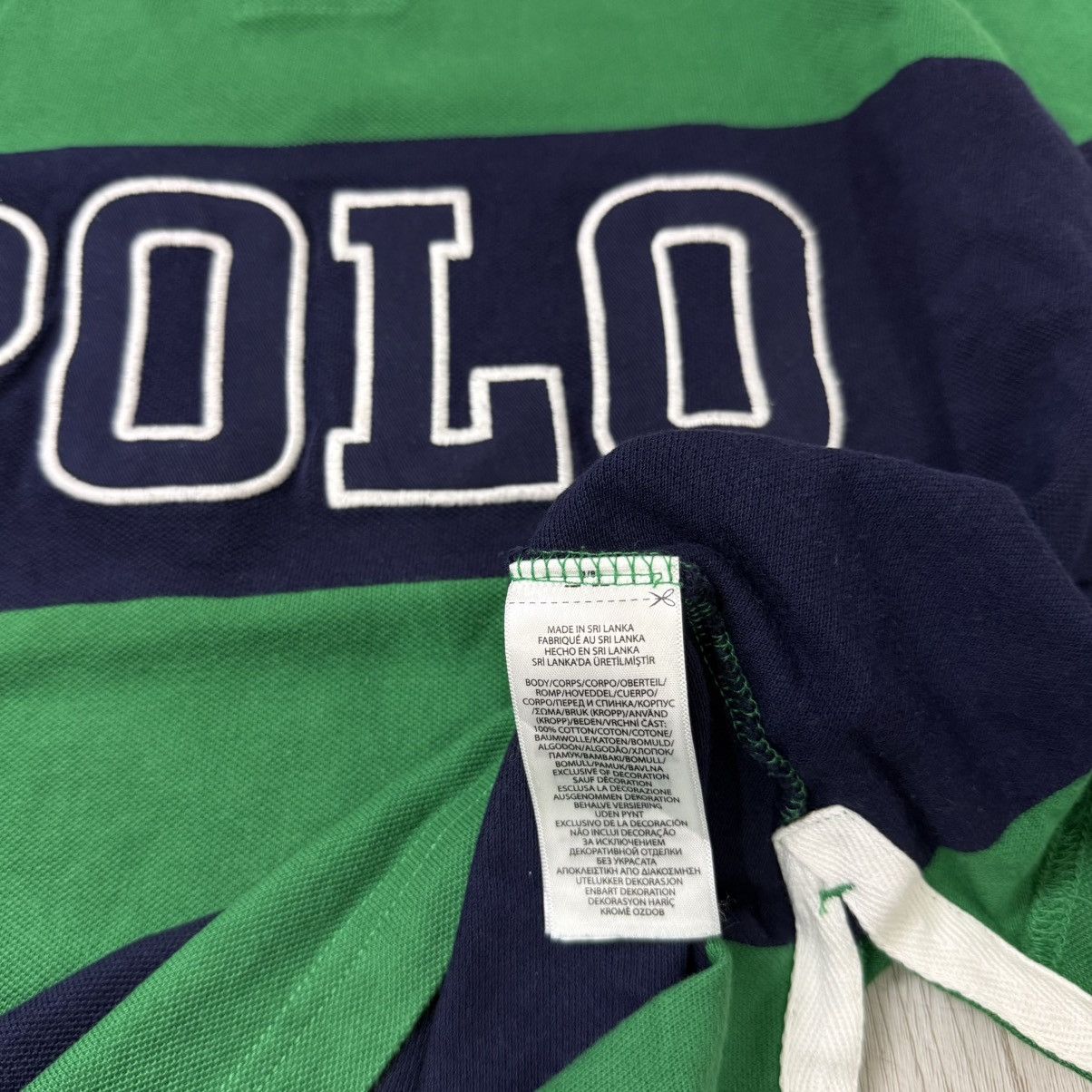 Polo Ralph Lauren POLO RALPH LAUREN Rugby poloshirt stripe Size US L / EU 52-54 / 3 - 4 Thumbnail