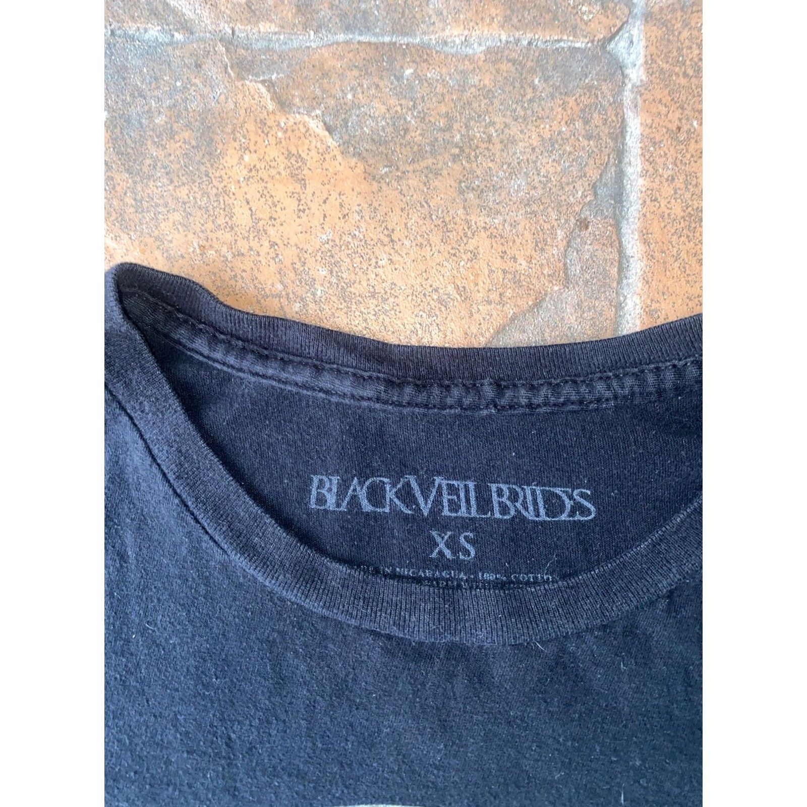 Vintage VINTAGE? (No). BLACK VEIL BRIDES Band Tour T-Shirt XS Black Graphic Size US XS / EU 42 / 0 - 2 Thumbnail