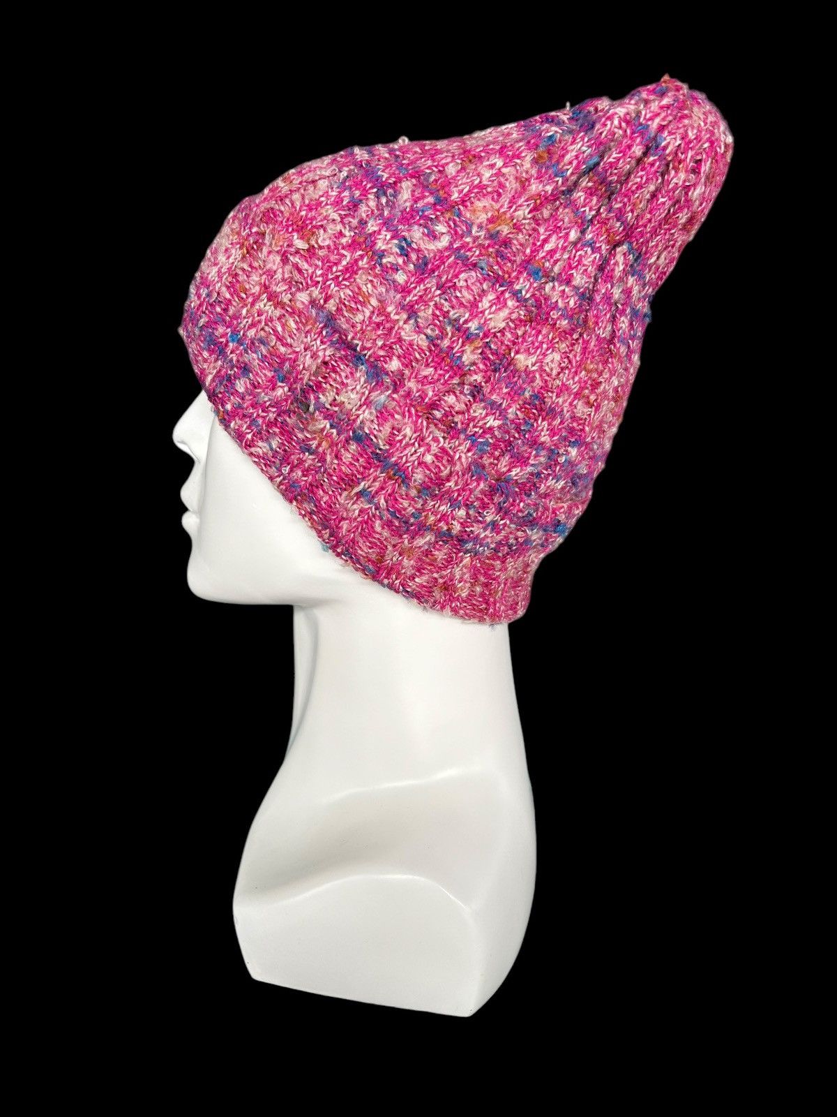 Japanese Brand × Kapital × Vintage Crochet Knitted handmade Beanie Hats ☠️☠️ Size ONE SIZE - 2 Thumbnail
