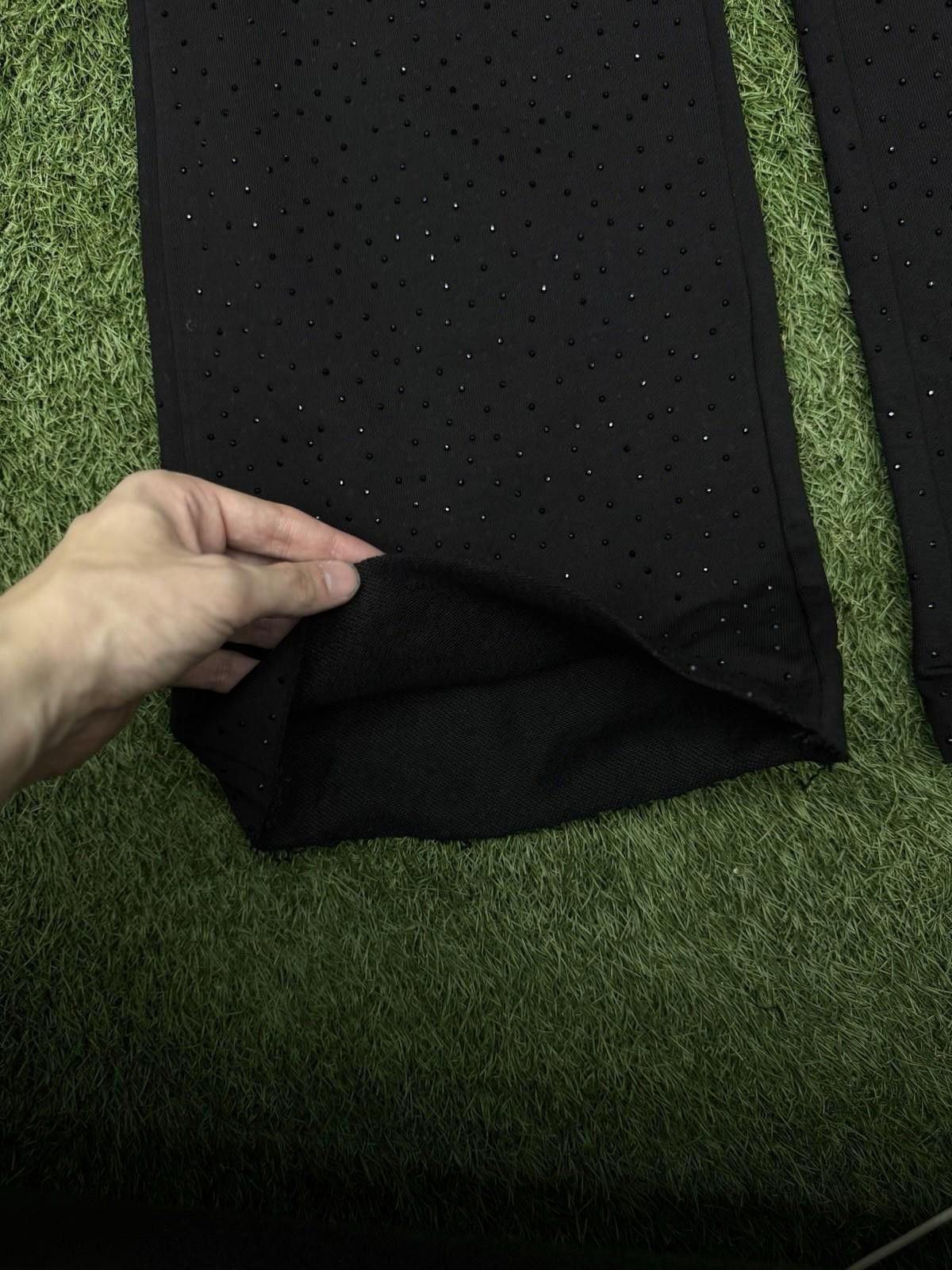 Saint Vanity Size S - Saint Vanity Black Rhinestone Sweatpants Authentic Size US 30 / EU 46 - 5 Thumbnail