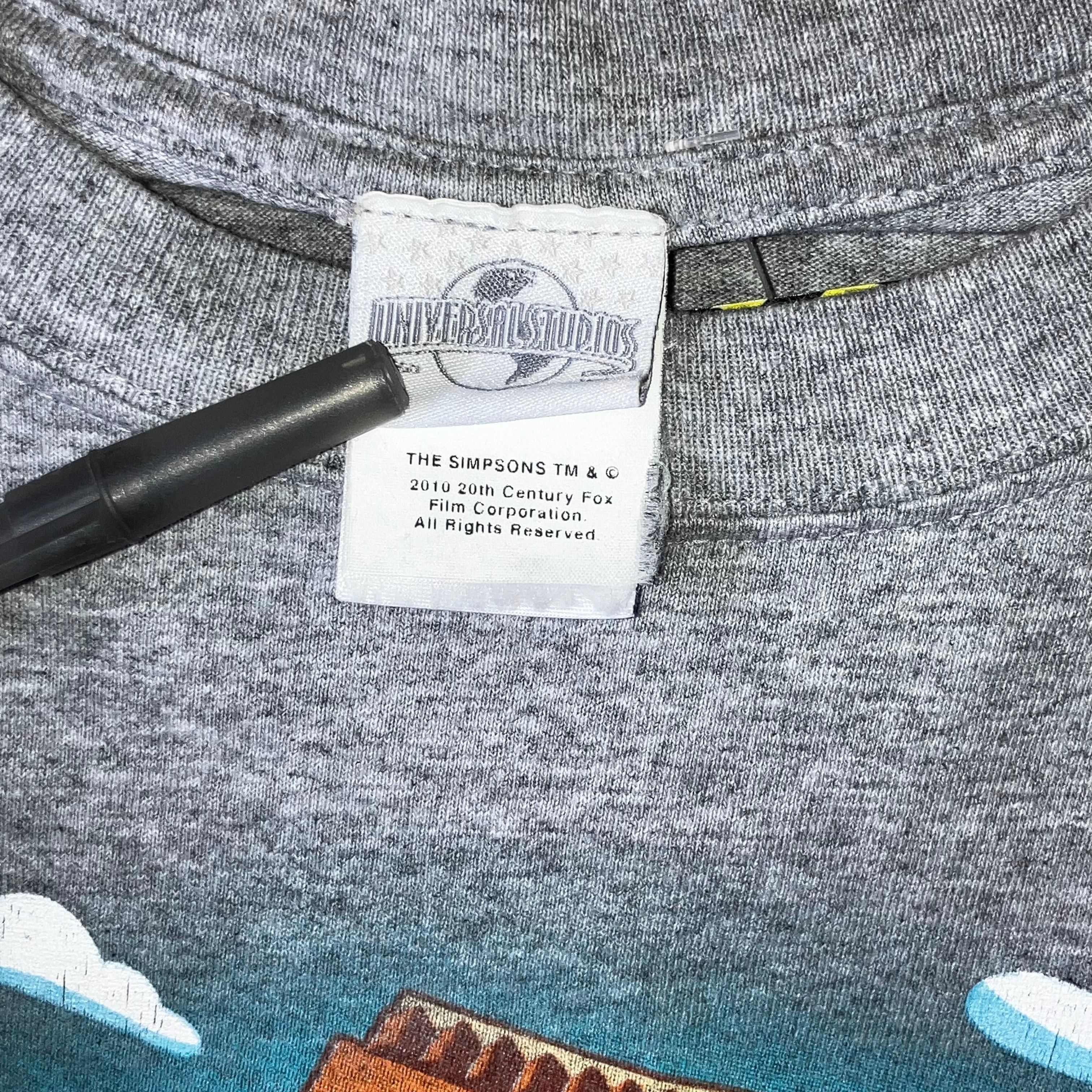 The Simpsons × Vintage 2010 Universal Studios Theme Parks Simpsons Tee Size L Size US L / EU 52-54 / 3 - 3 Thumbnail