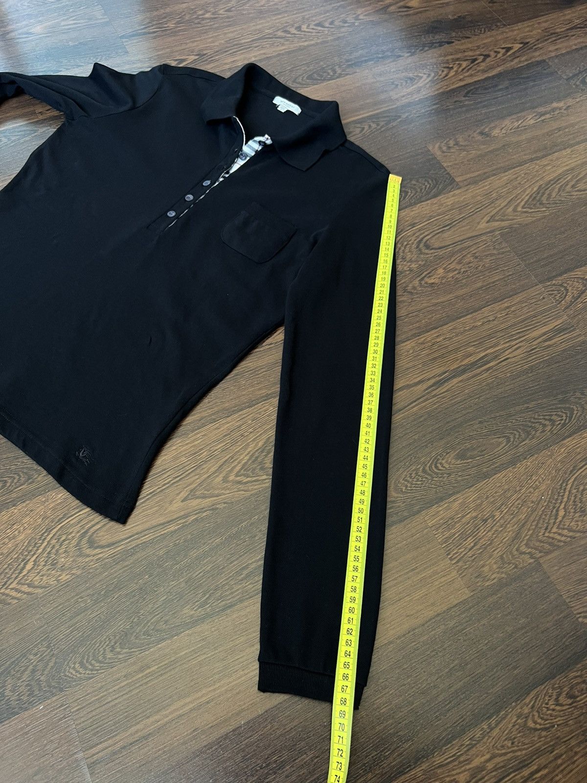 Burberry Burberry London Long Sleeve T-Shirt Black Size L Size L / US 10 / IT 46 - 12 Thumbnail