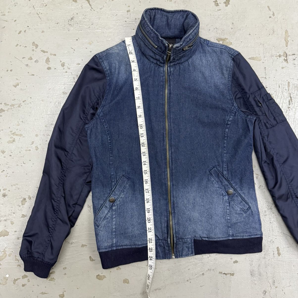 In The Attic In The Attic Hybrid Denim MA-1 Jacket Size US M / EU 48-50 / 2 - 6 Thumbnail