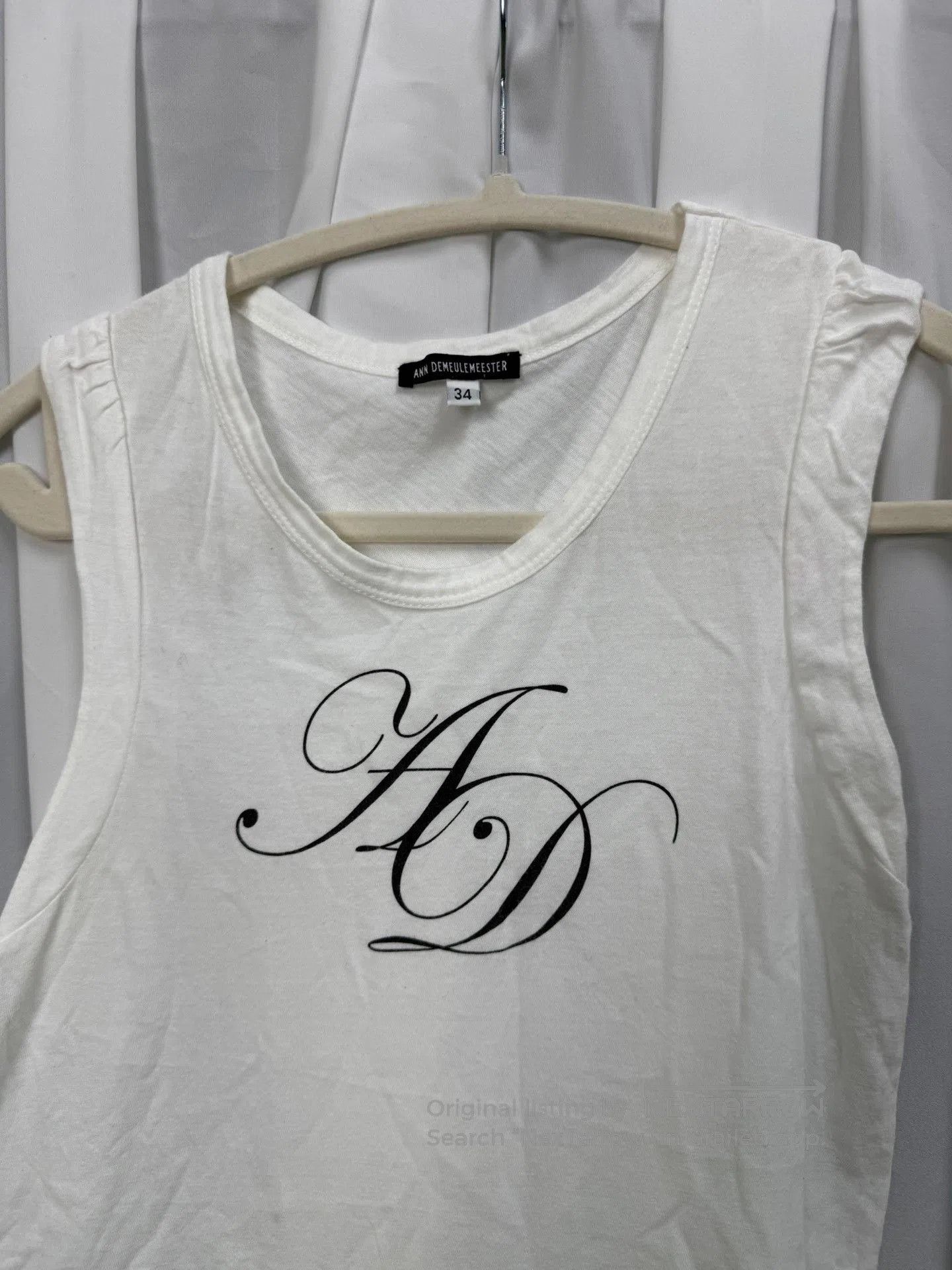 Ann Demeulemeester Ann Demeulemeester Asymmetric Vest Dress. Size XXS / US 00 / IT 34 - 2 Thumbnail