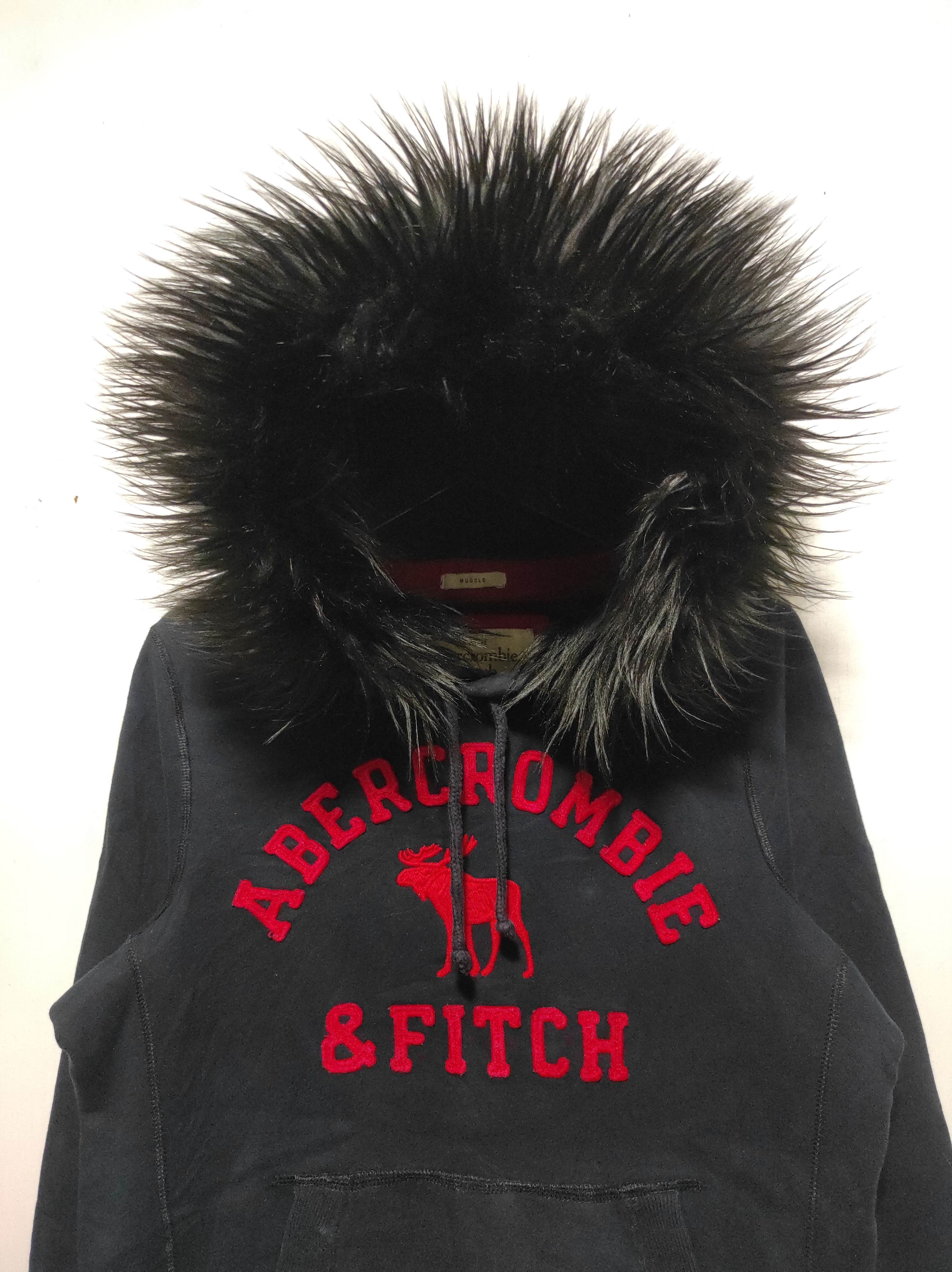 Hysteric Glamour Abercrombie Fur Hoodie i6w9 LGB style navy Size US M / EU 48-50 / 2 - 3 Thumbnail
