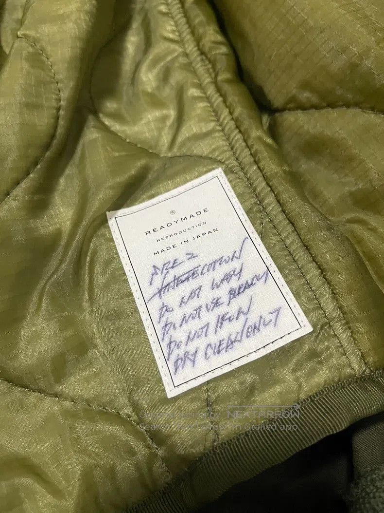 READYMADE Ready Made MA1 Bomber Jacket Coat Size US M / EU 48-50 / 2 - 9 Thumbnail