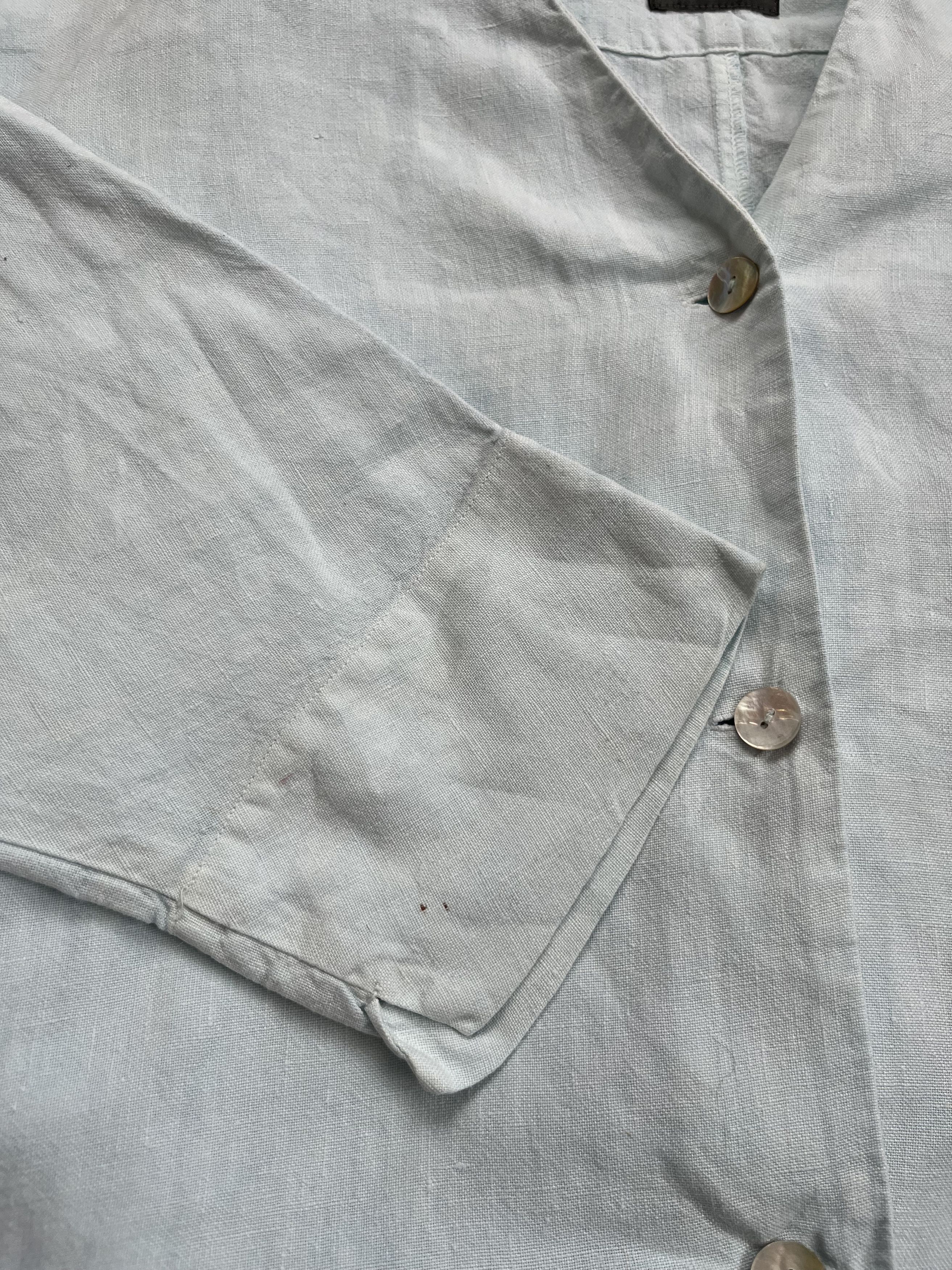 OSKA Oska Lagenlook Linen Balloon Pants Boxy Shirt Jacket S-M Size 30" / US 8 / IT 44 - 5 Thumbnail
