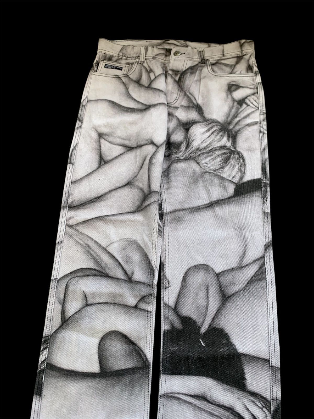 Pleasures Pleasures Dan Witz Orgy Pants Size US 32 / EU 48 - 3 Thumbnail