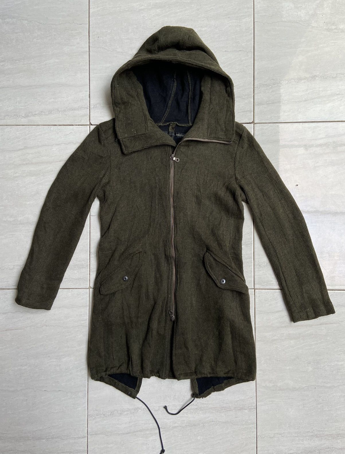SCHLUSSEL Green Knit Jacket