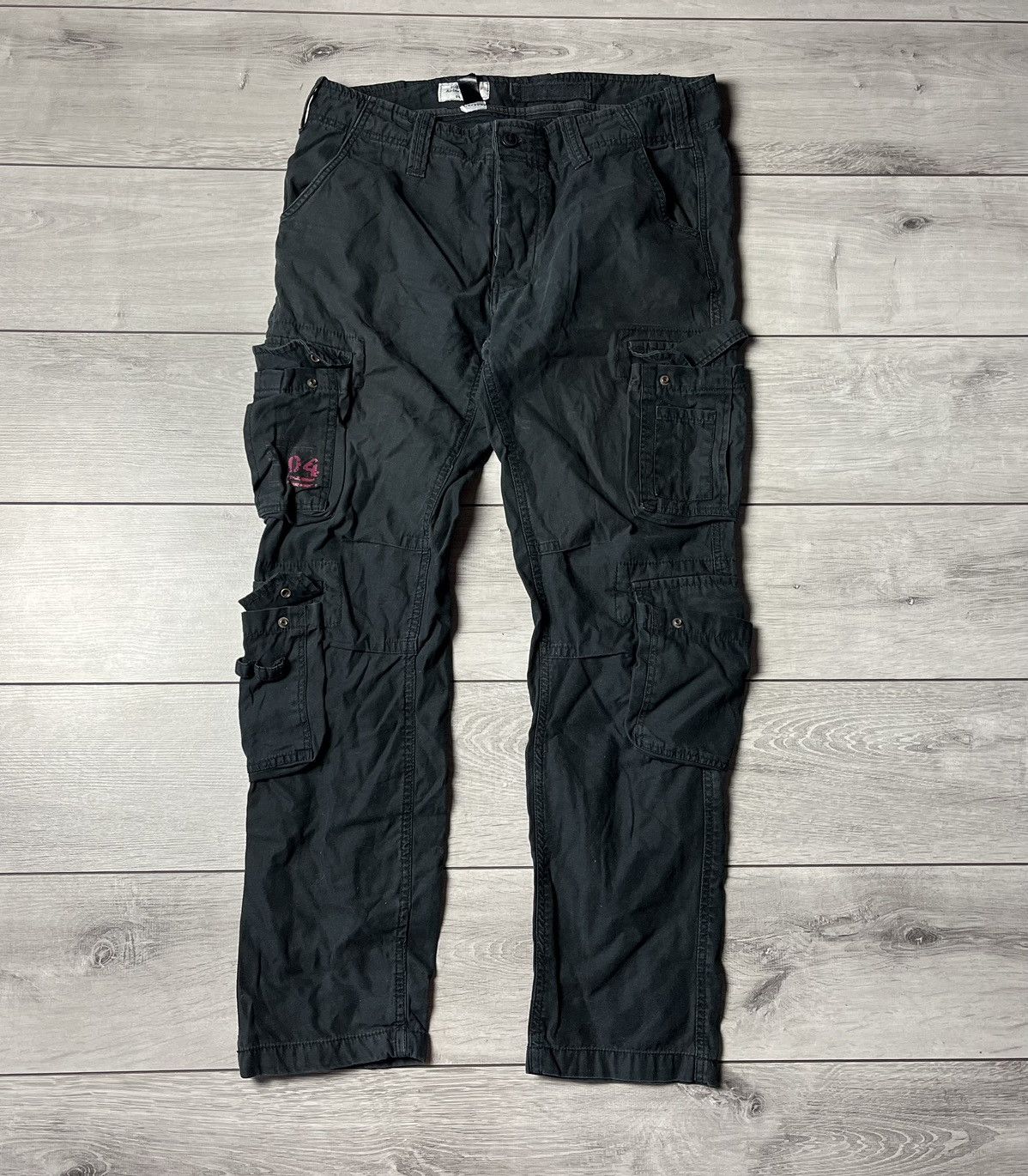 Japanese Brand Surplus tex airborne cargo pants slimmy size XLarge Size US 36 / EU 52 - 1 Thumbnail