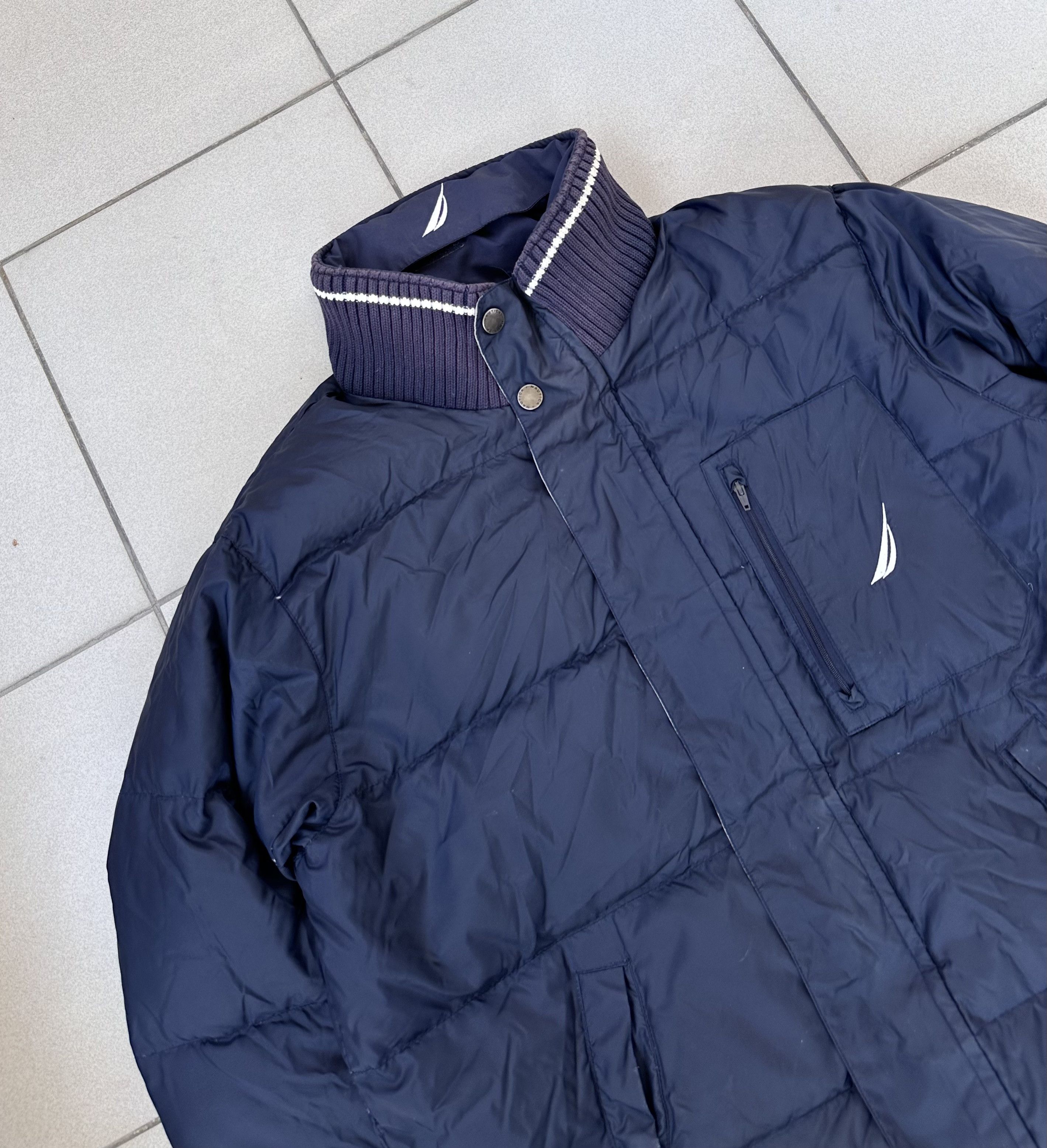 Nautica × Vintage Vintage Nautica reversible men puffer jacket Size US M / EU 48-50 / 2 - 8 Thumbnail