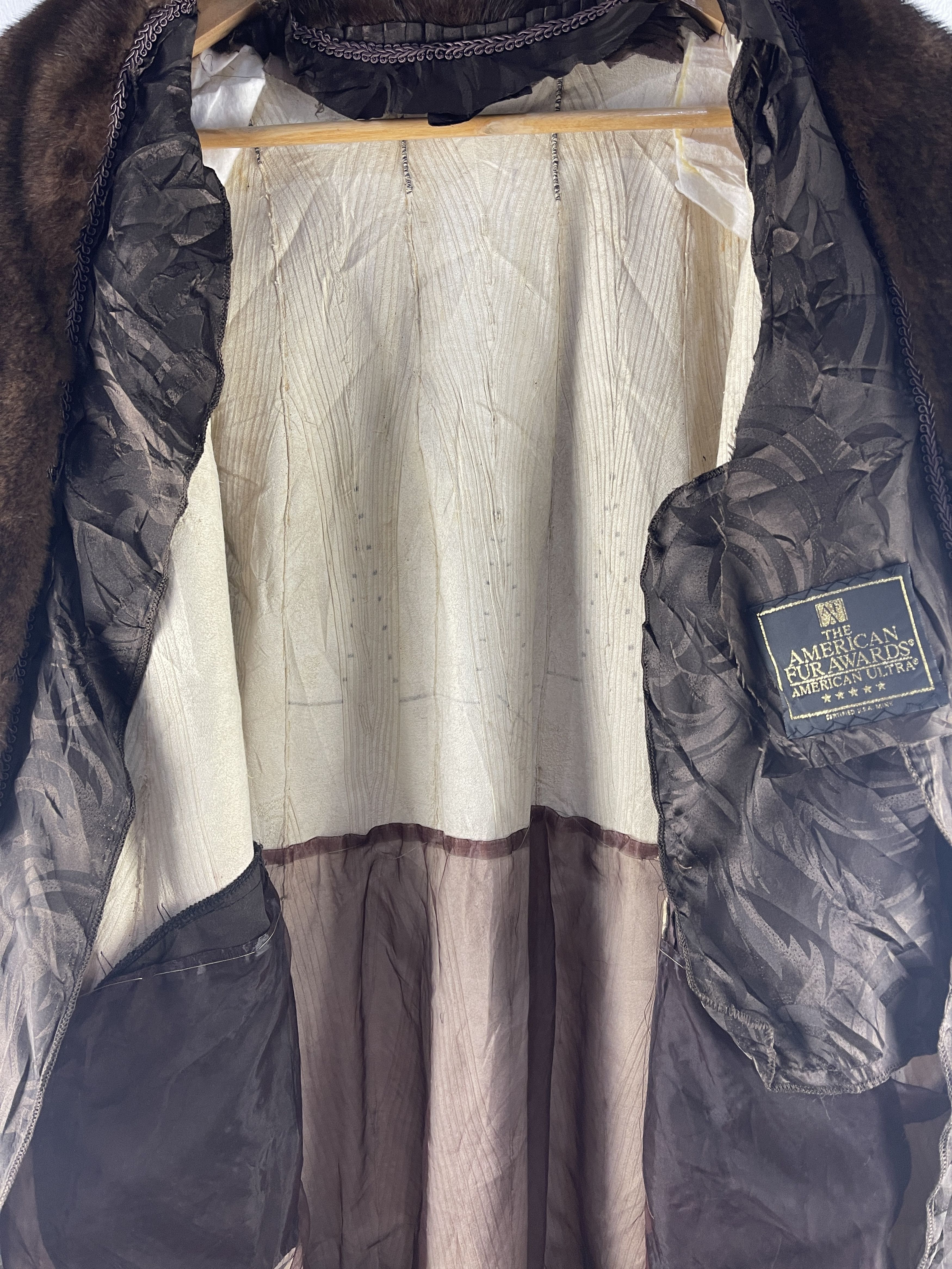 Japanese Brand American Fur Awards, American Ultra Faux Fur Coat Jacket Size M / US 6-8 / IT 42-44 - 9 Thumbnail