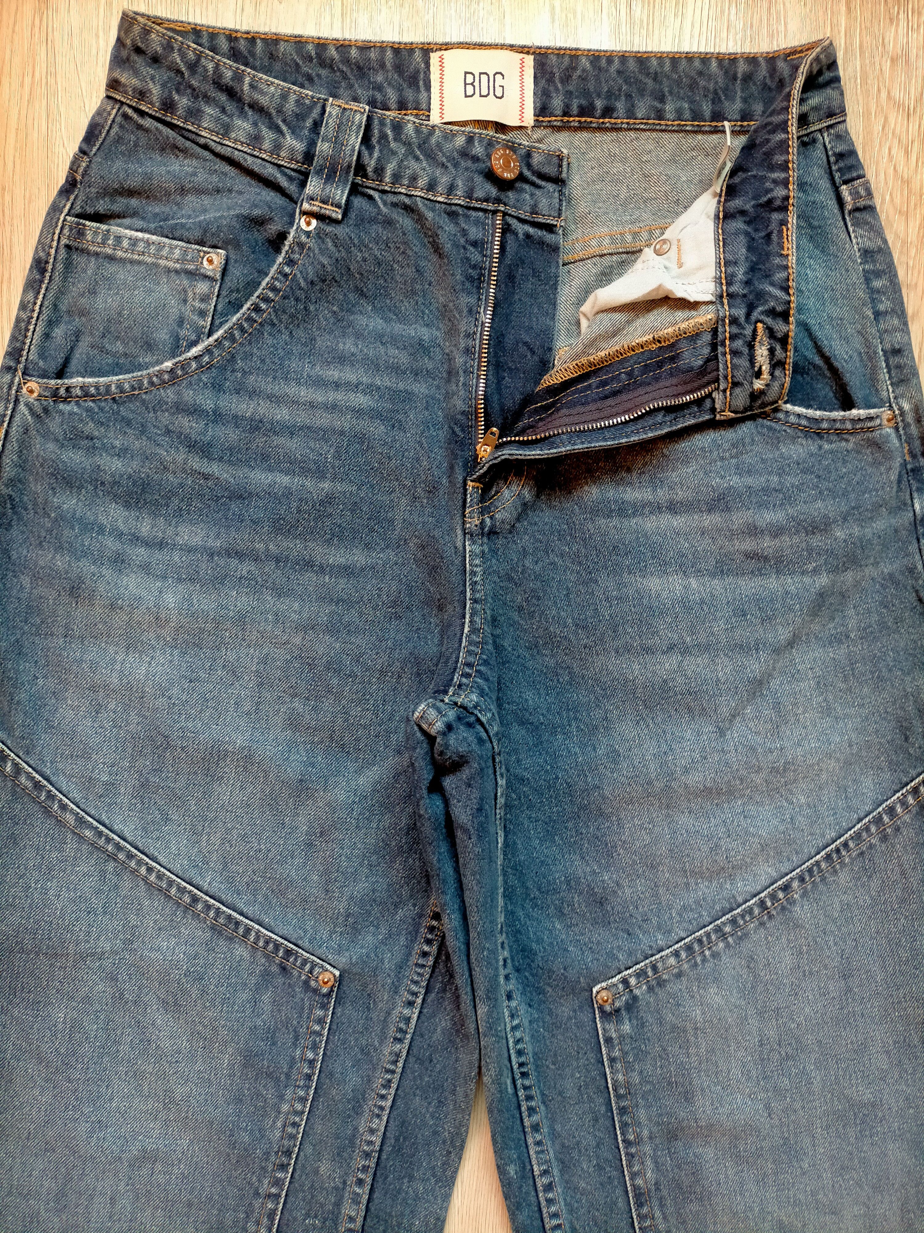 Bdg BDG Bella Baggy Carpenter Double Knee Jeans Size US 30 / EU 46 - 6 Thumbnail